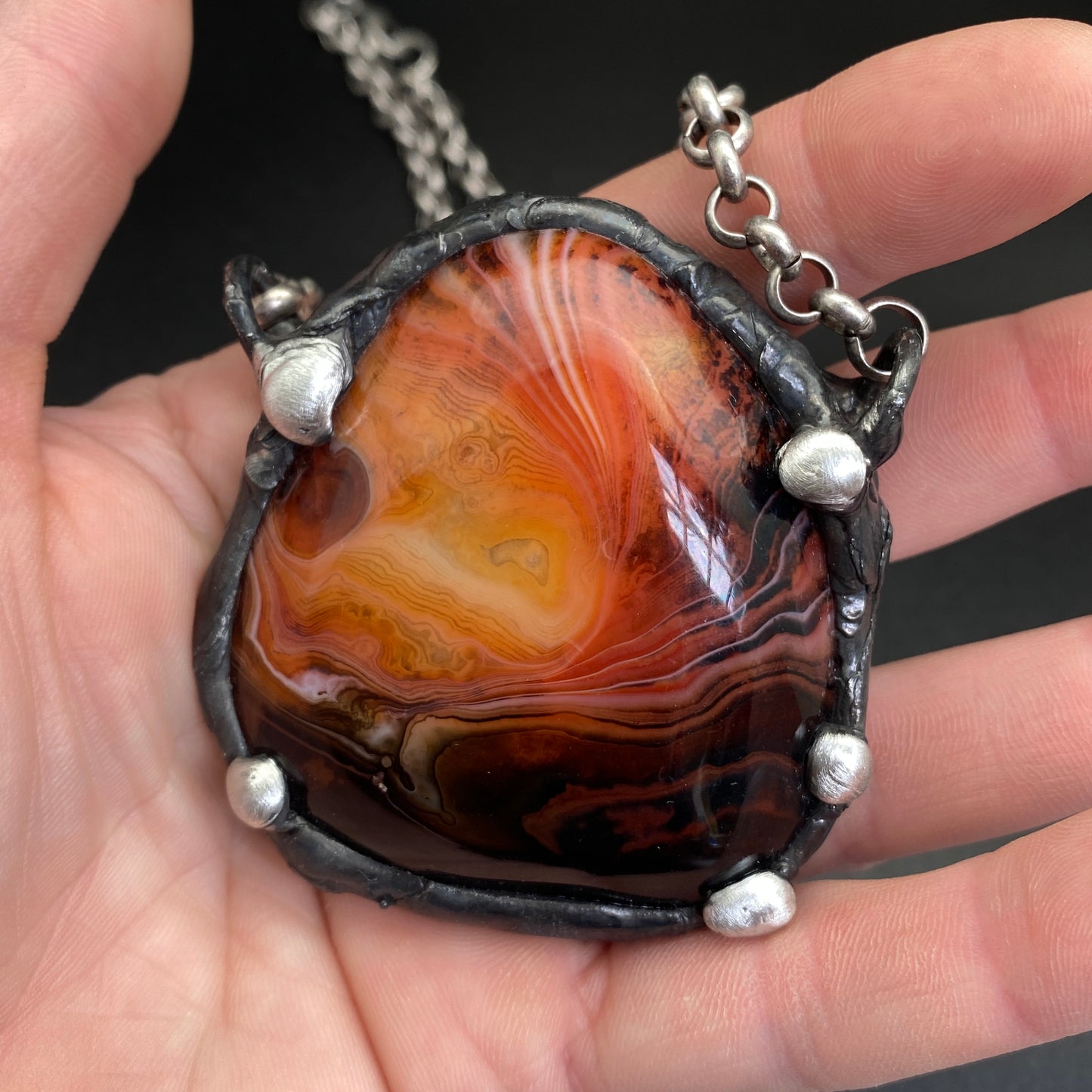 Sunset ~ Sardonyx Necklace