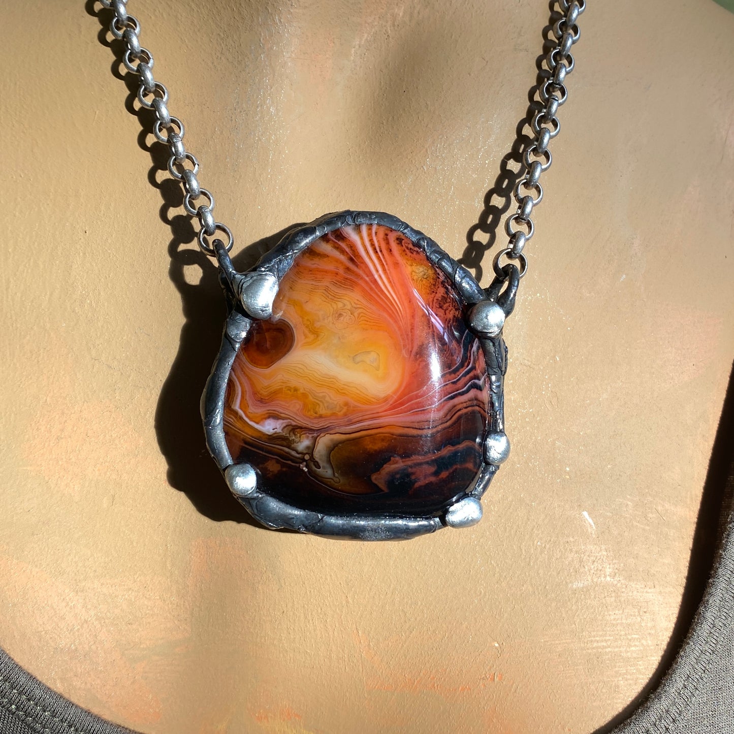 Sunset ~ Sardonyx Necklace