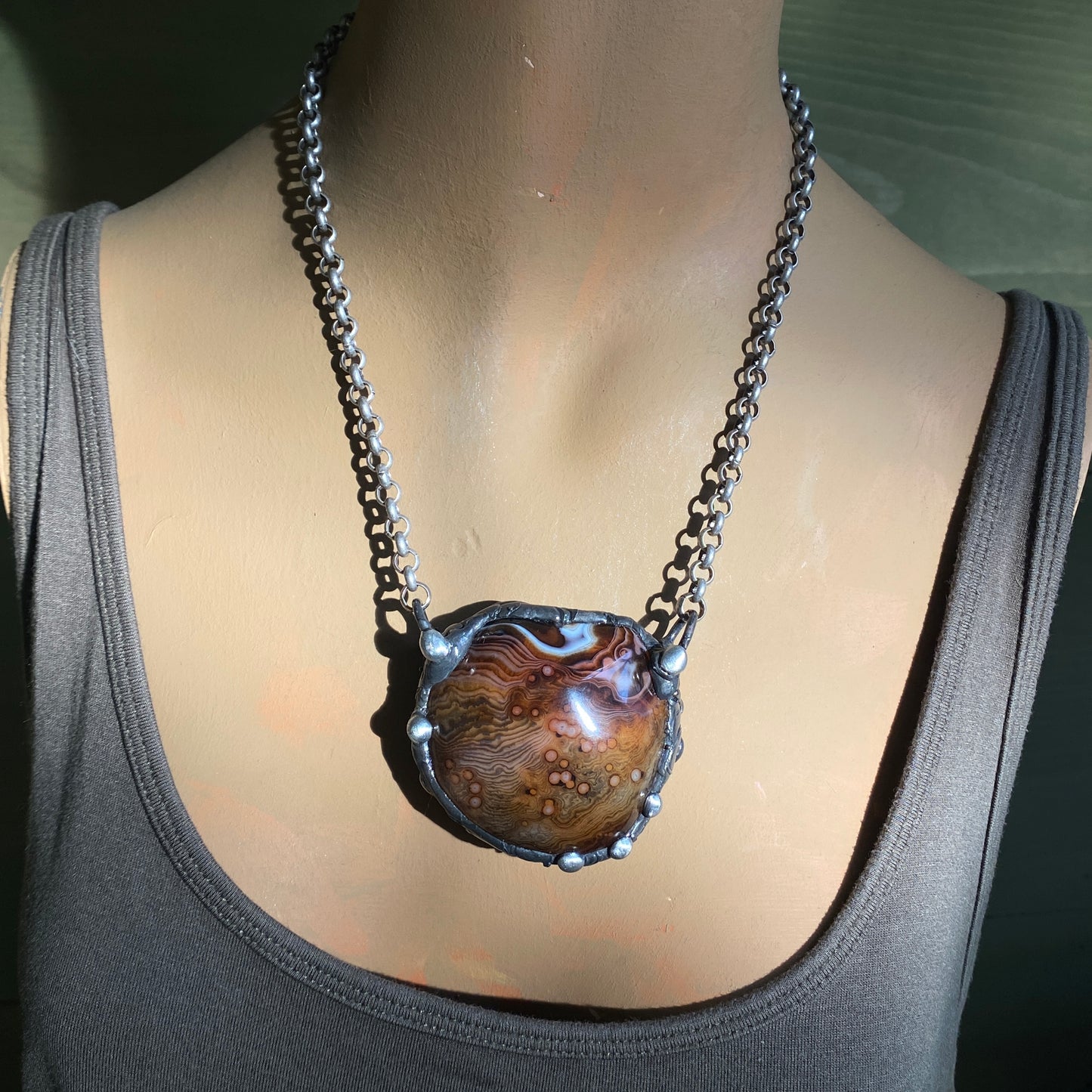 Planetary ~ Sardonyx Necklace