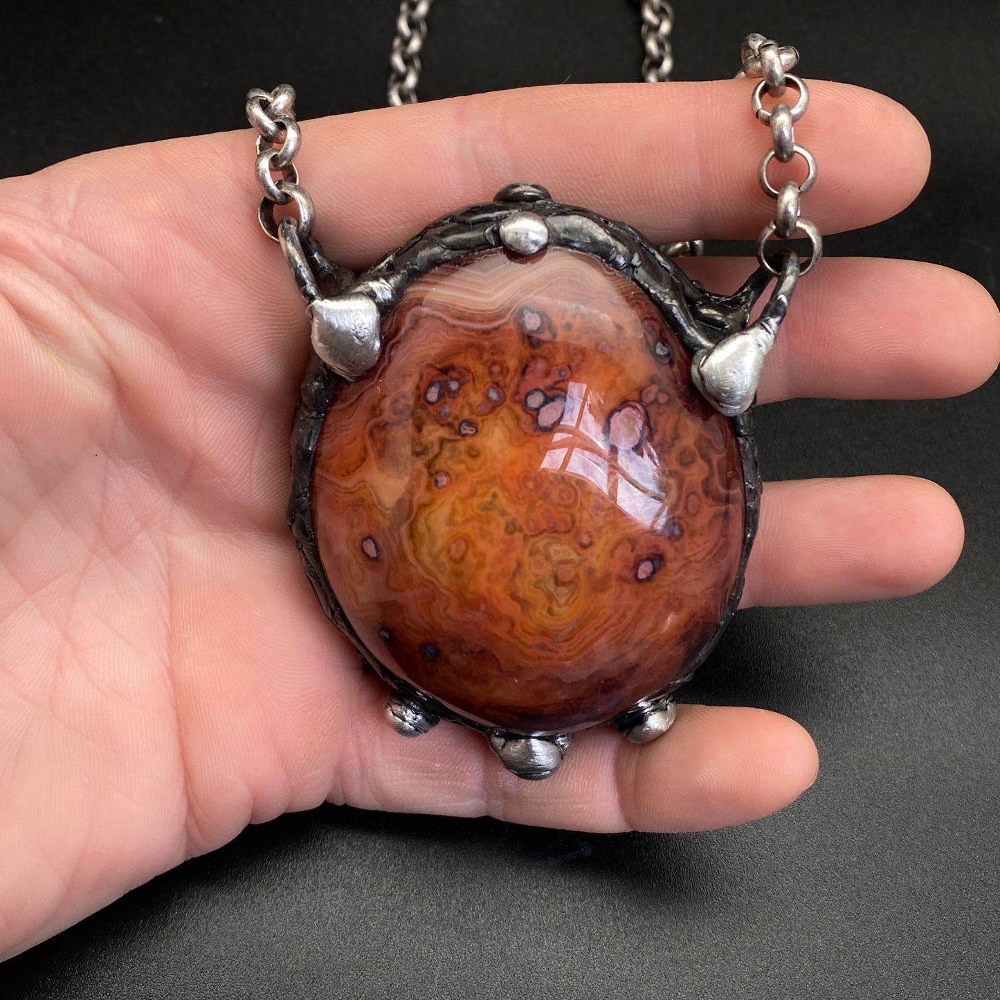 Planetary ~ Sardonyx Necklace