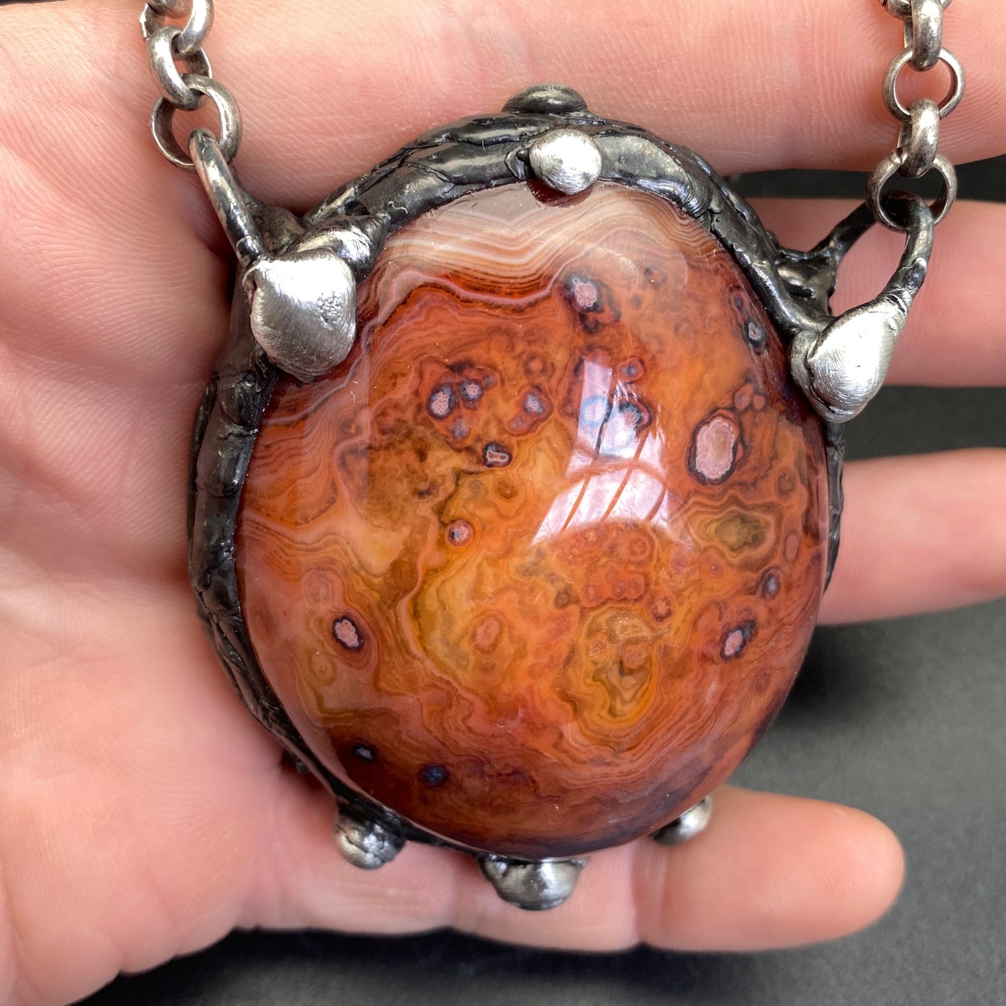Planetary ~ Sardonyx Necklace