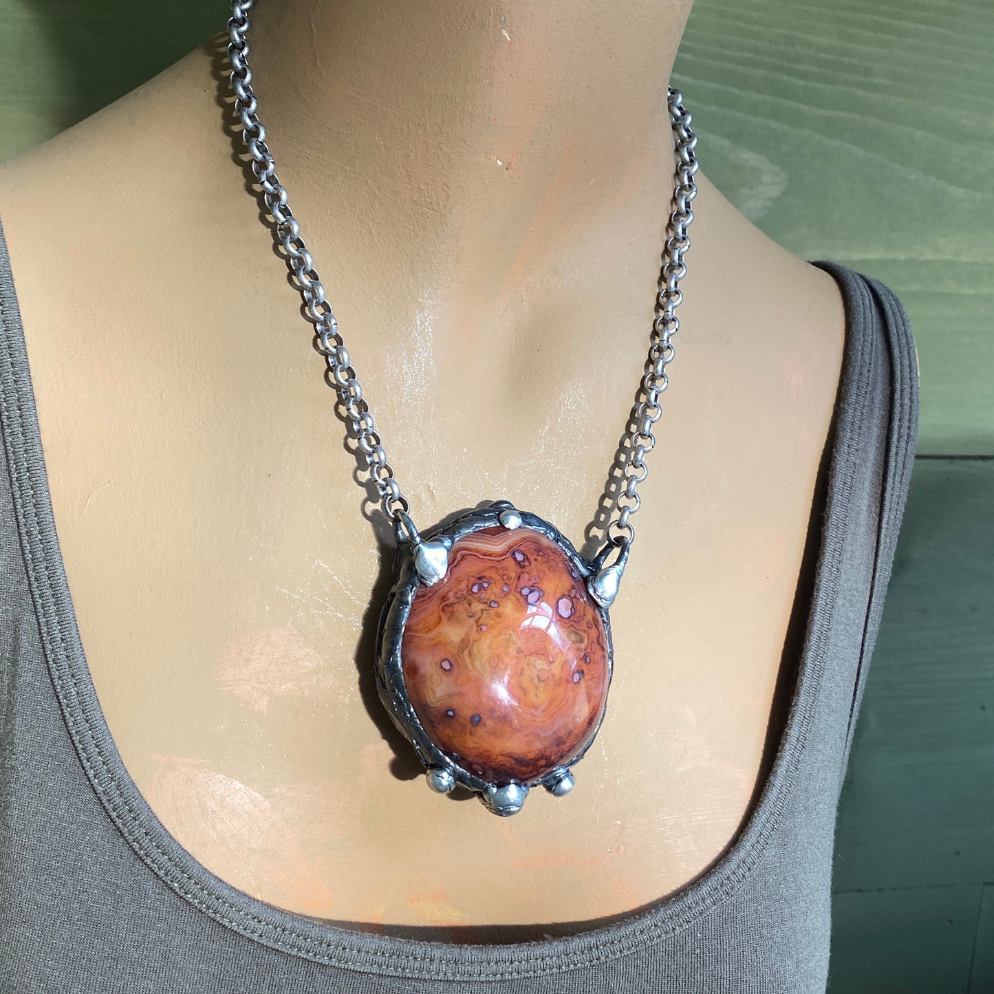 Planetary ~ Sardonyx Necklace