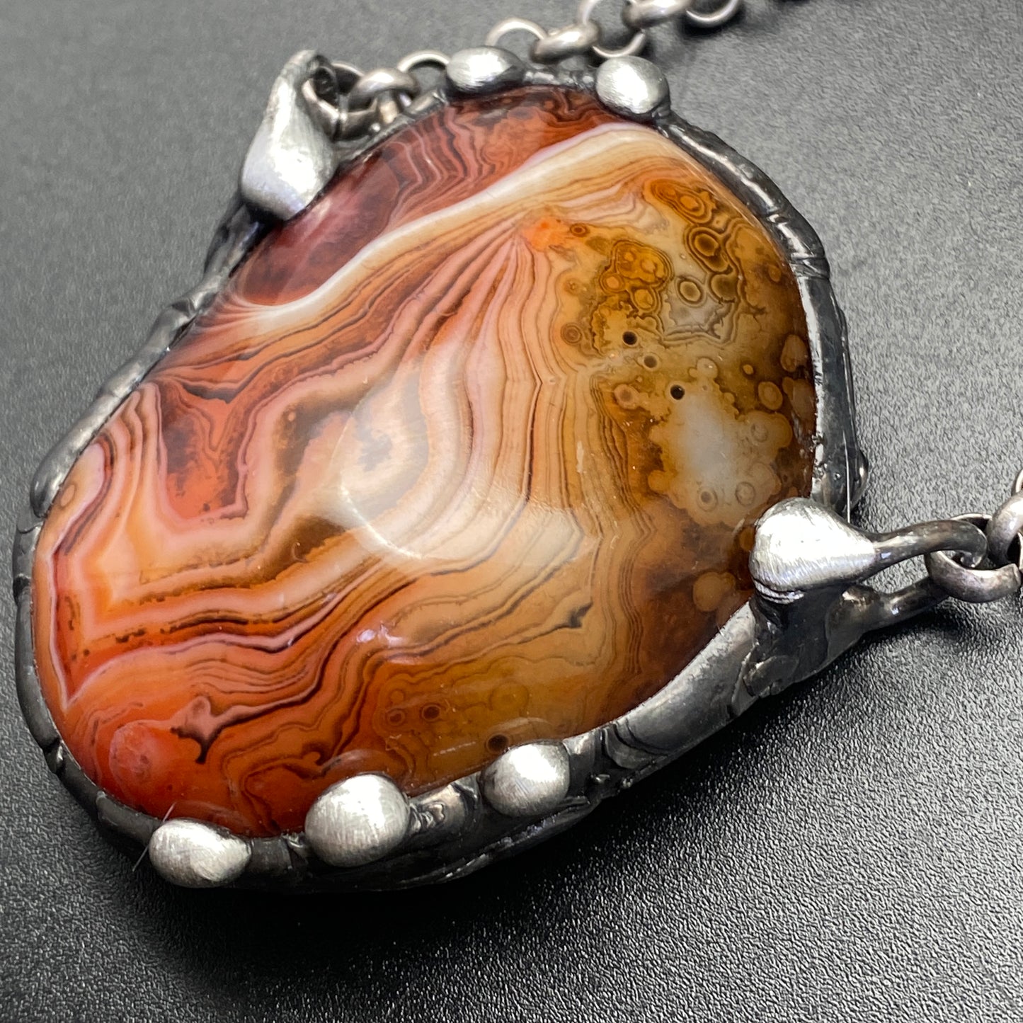 Planetary ~ Sardonyx Necklace