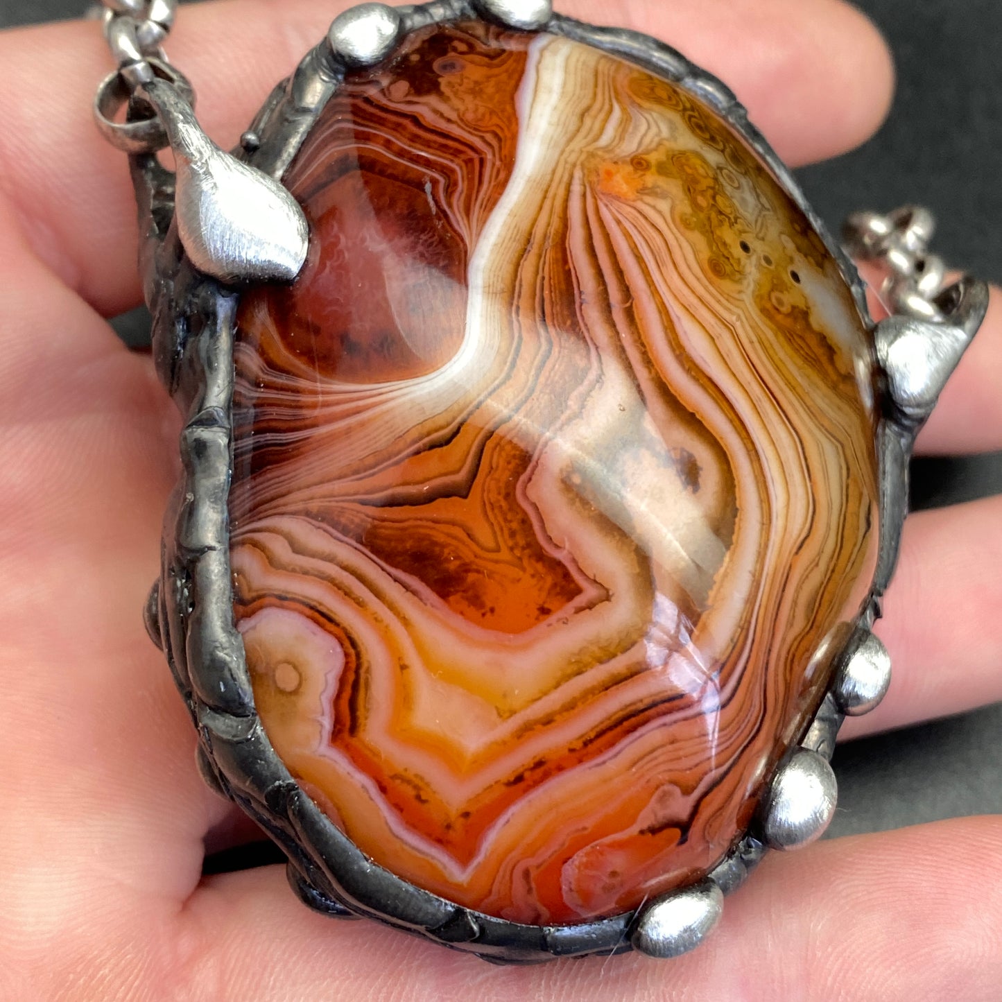 Planetary ~ Sardonyx Necklace