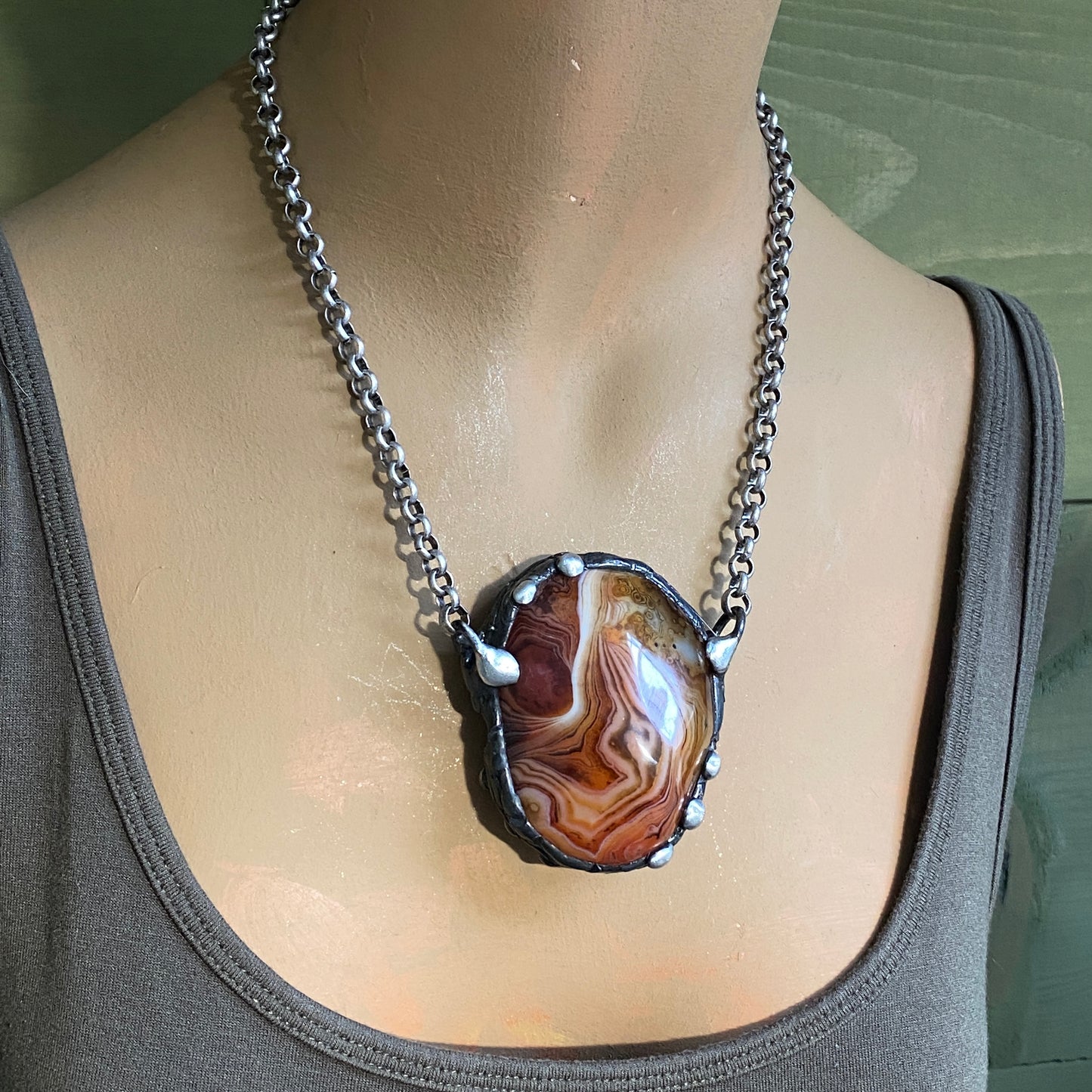 Planetary ~ Sardonyx Necklace