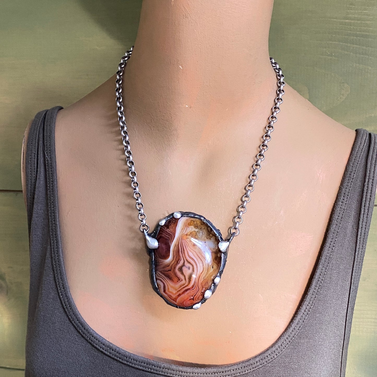 Planetary ~ Sardonyx Necklace