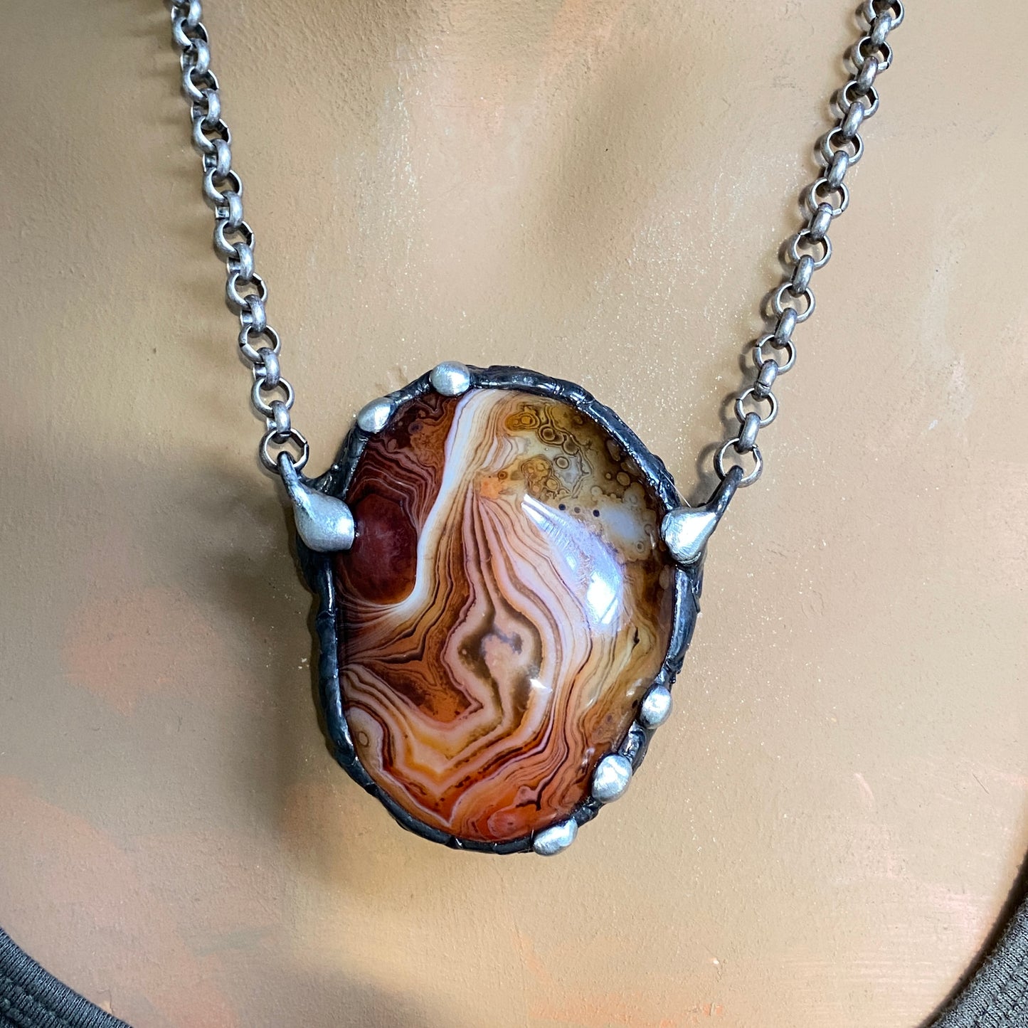 Planetary ~ Sardonyx Necklace