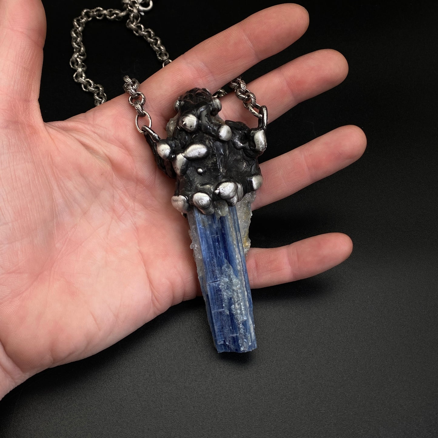 Flow ~ Blue Kyanite Necklace