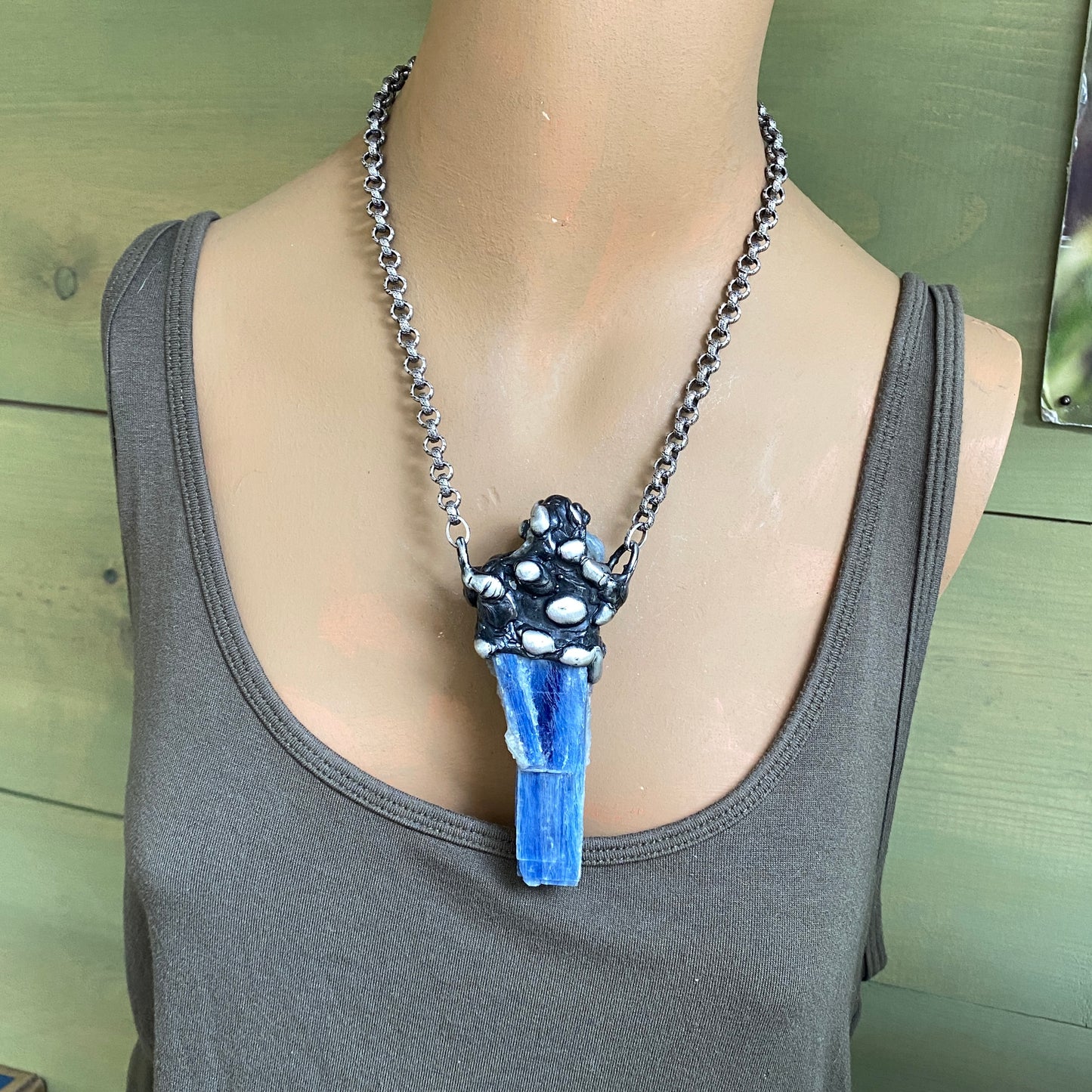 Flow ~ Blue Kyanite Necklace