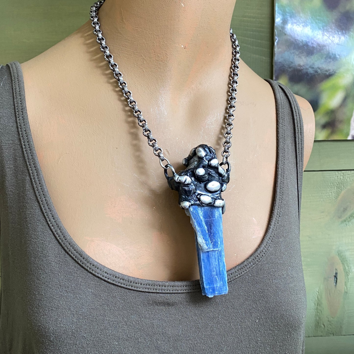 Flow ~ Blue Kyanite Necklace