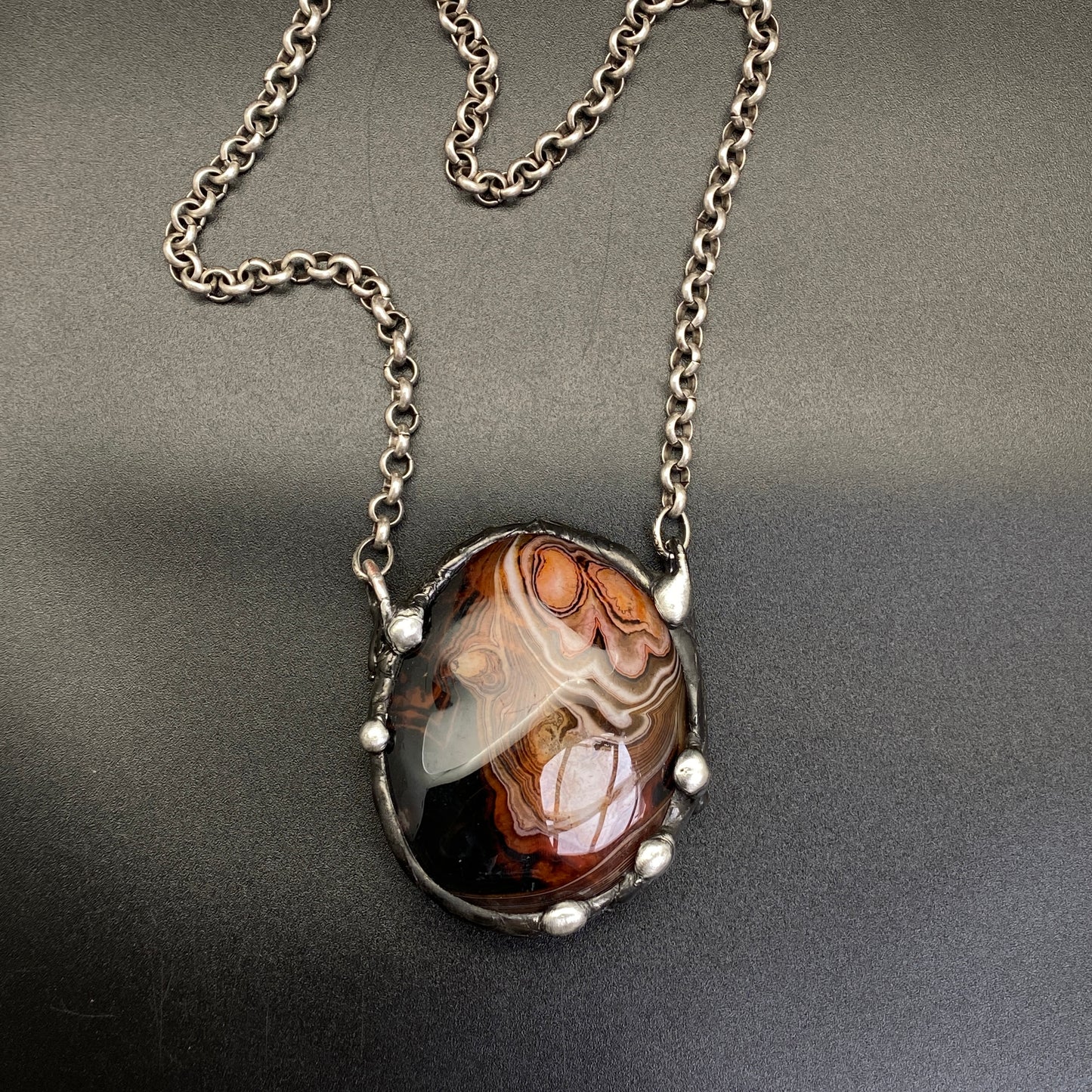 Planetary ~ Sardonyx Necklace