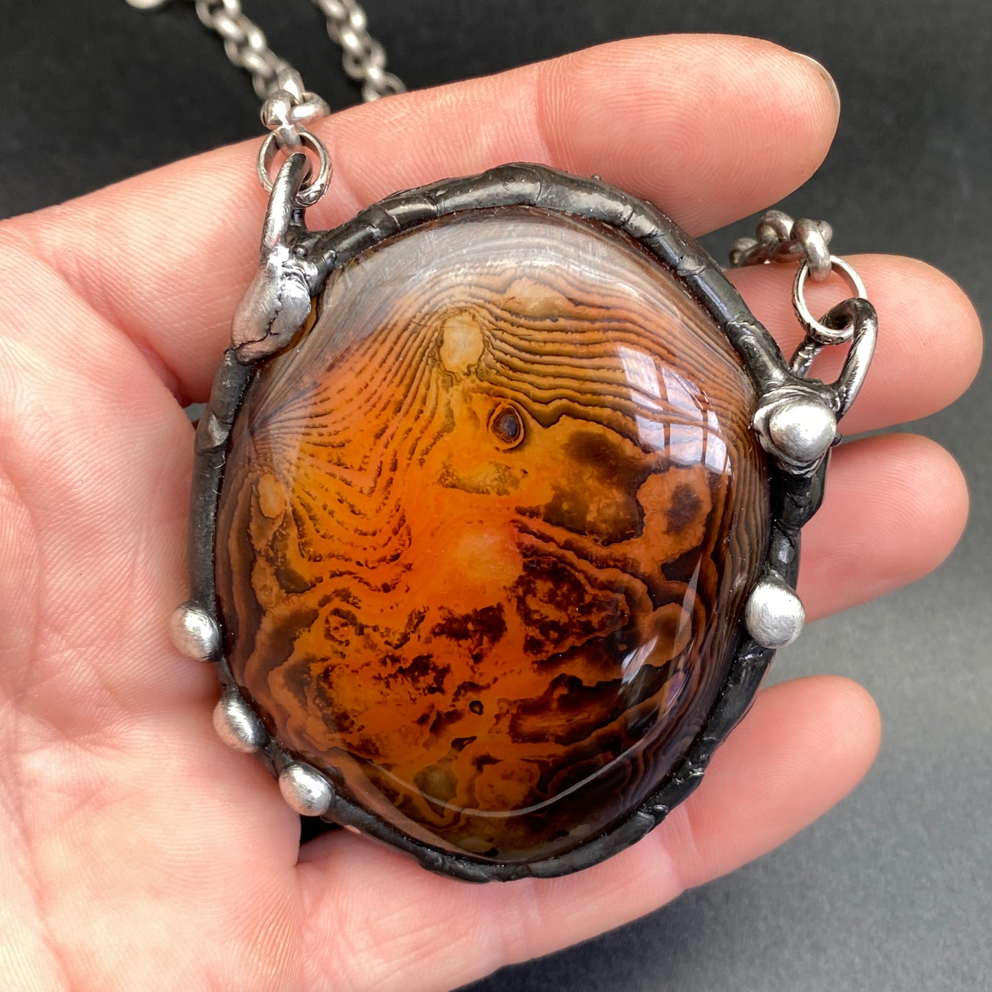 Planetary ~ Sardonyx Necklace