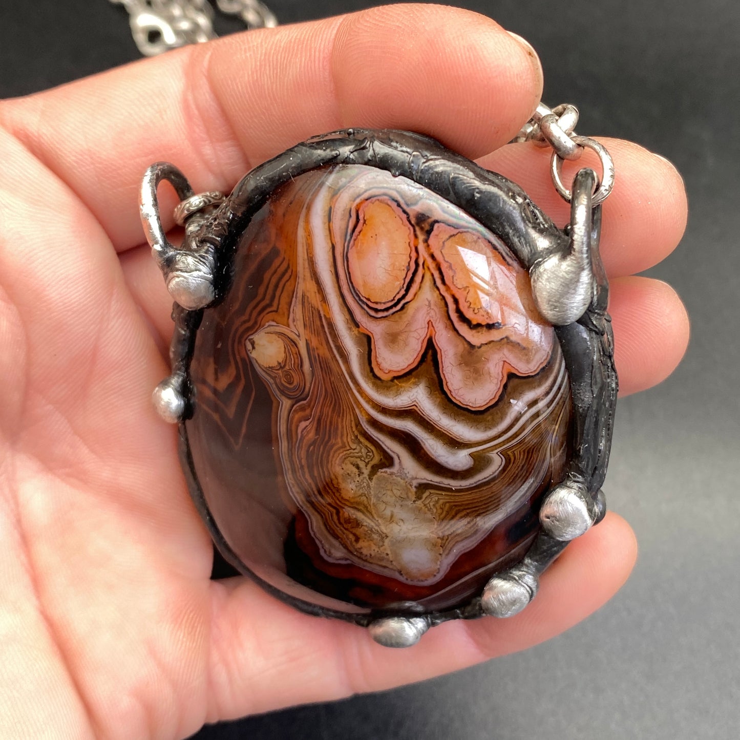Planetary ~ Sardonyx Necklace