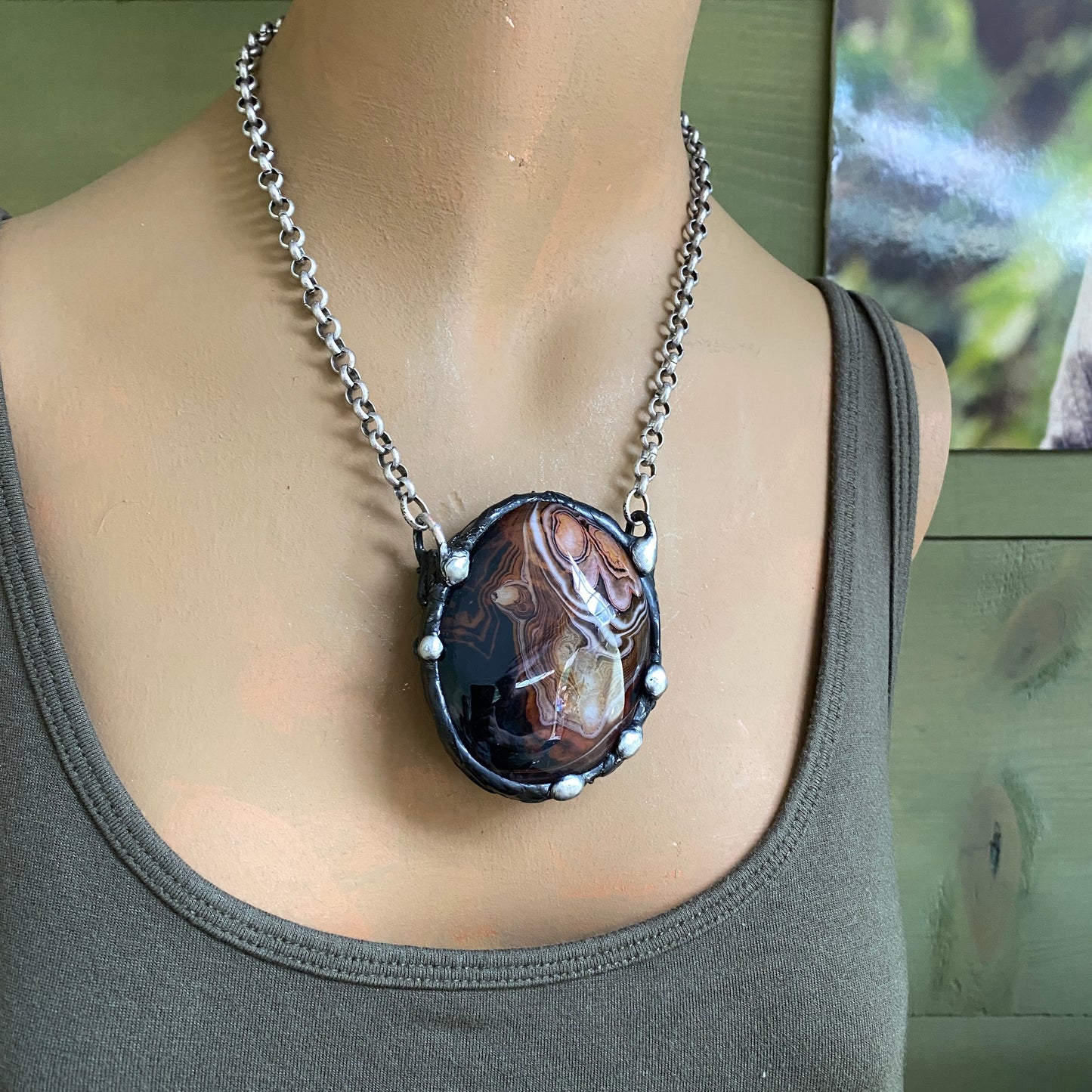Planetary ~ Sardonyx Necklace