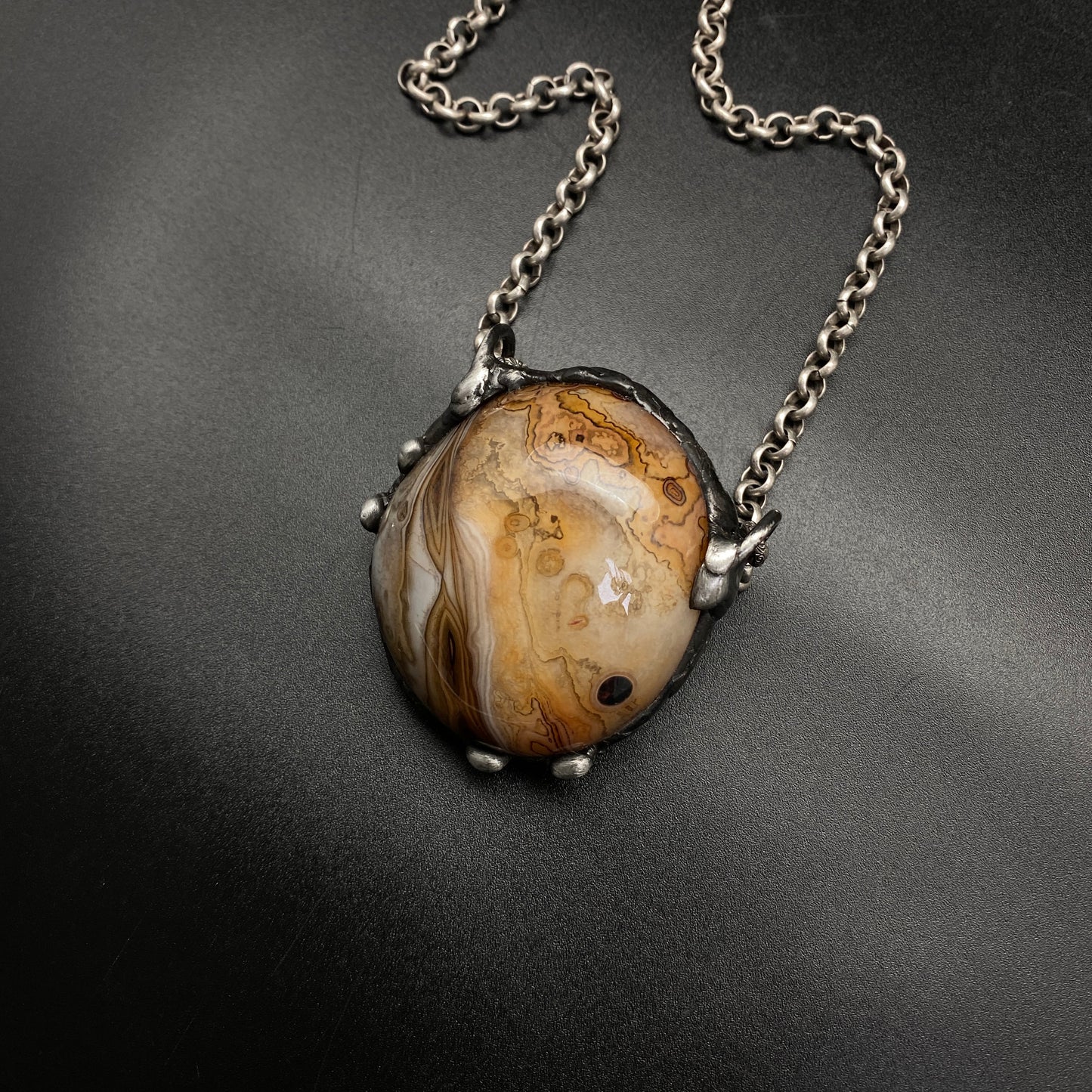 Planetary ~ Sardonyx Necklace