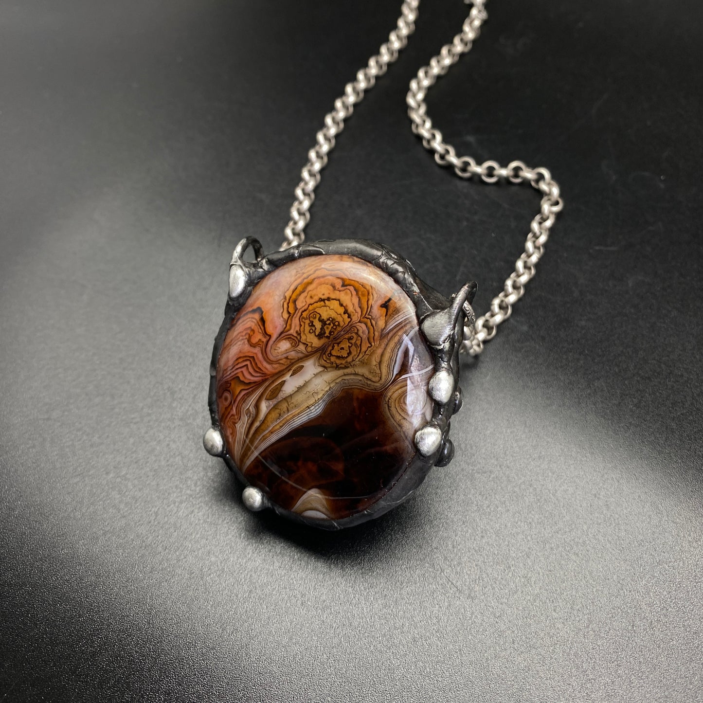 Planetary ~ Sardonyx Necklace