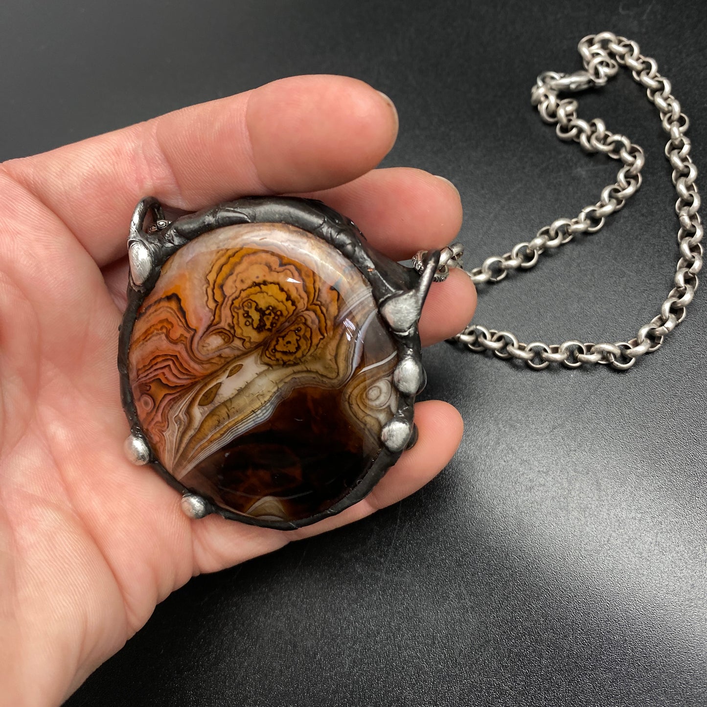 Planetary ~ Sardonyx Necklace
