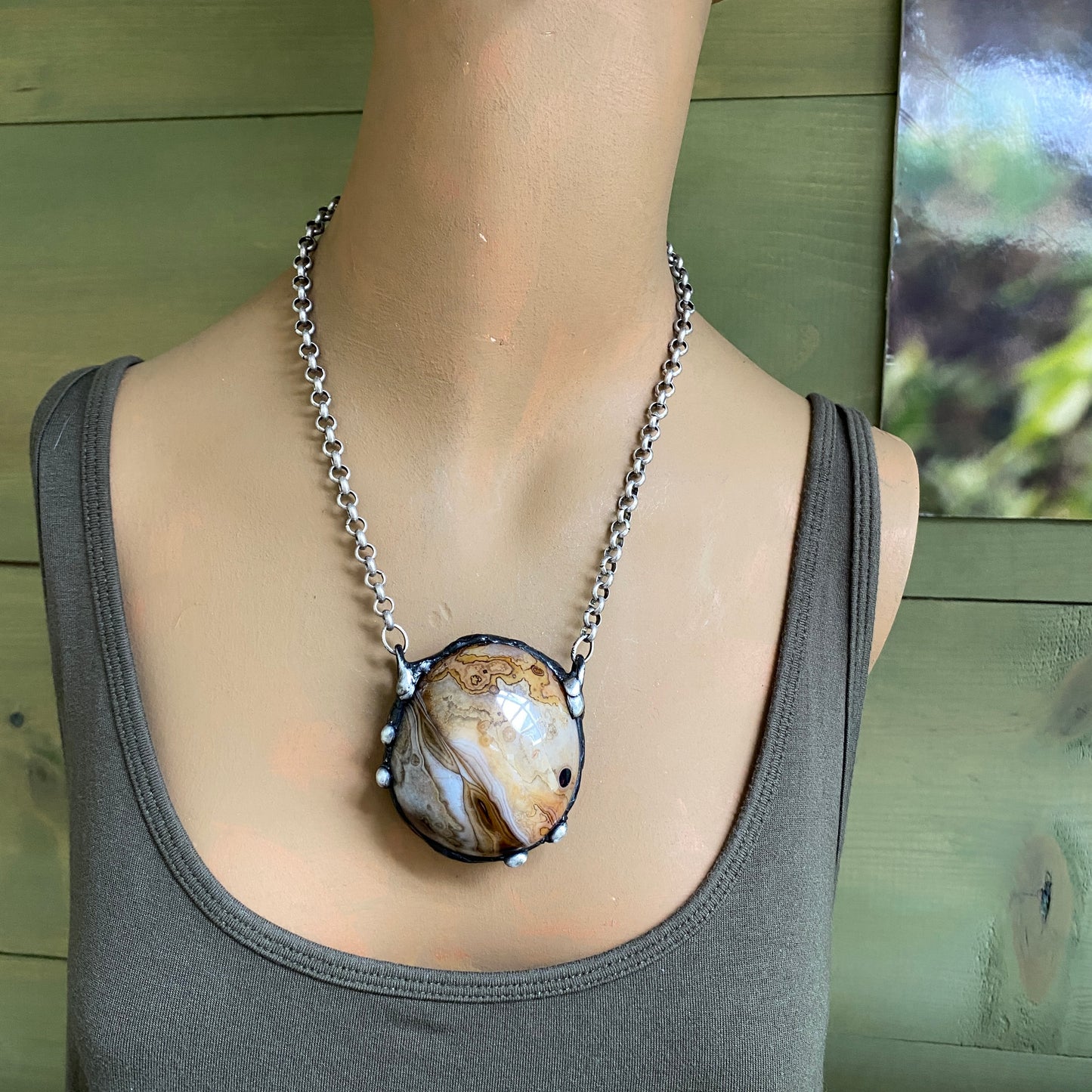 Planetary ~ Sardonyx Necklace