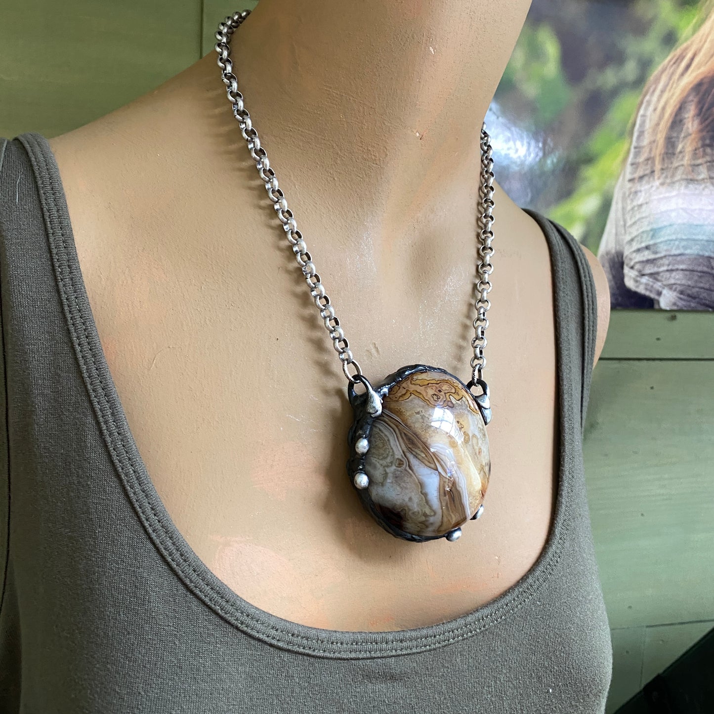 Planetary ~ Sardonyx Necklace
