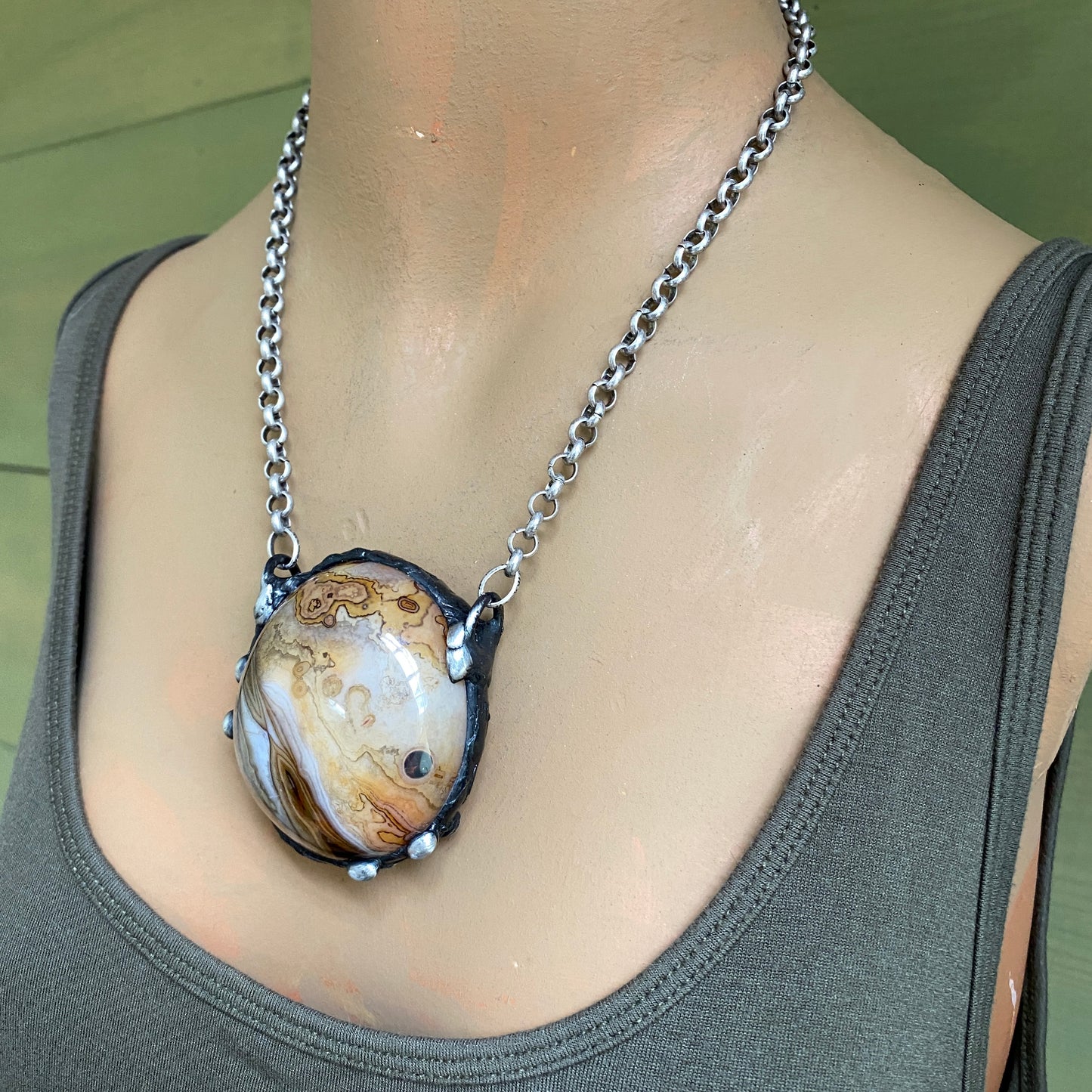 Planetary ~ Sardonyx Necklace