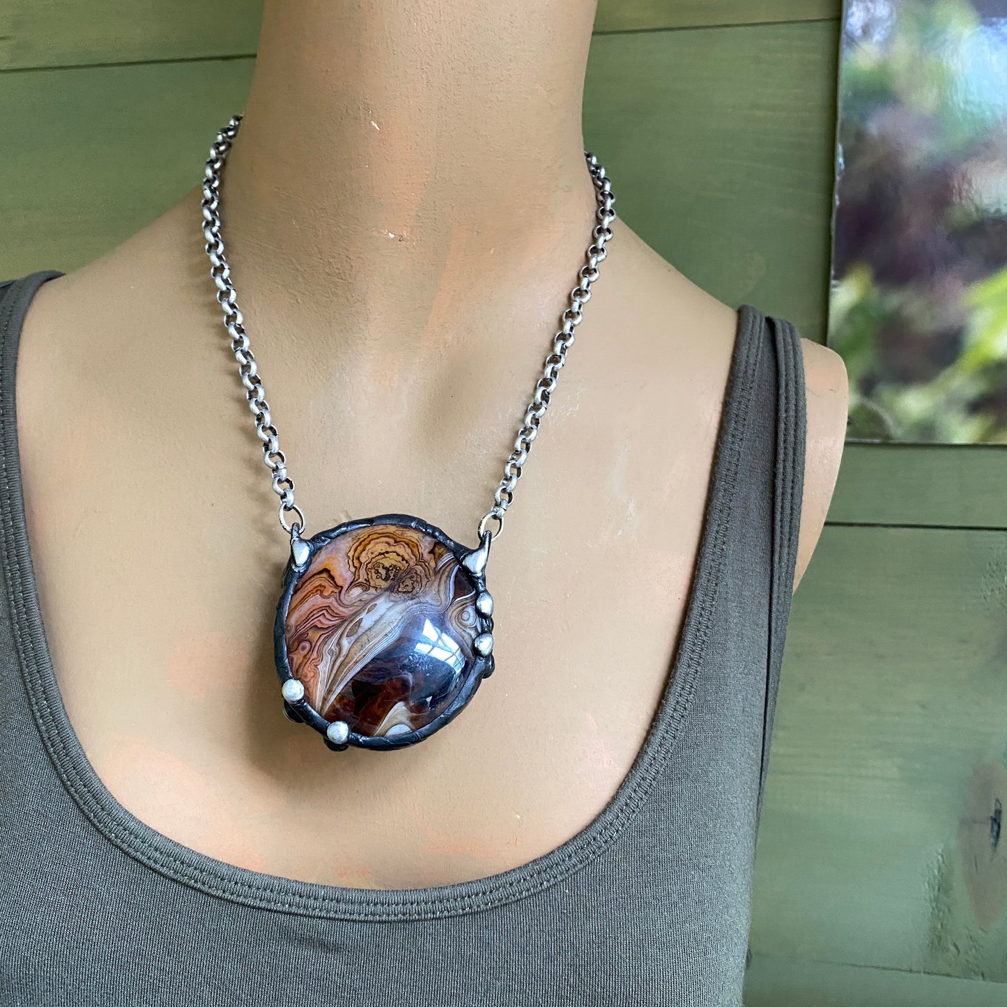 Planetary ~ Sardonyx Necklace