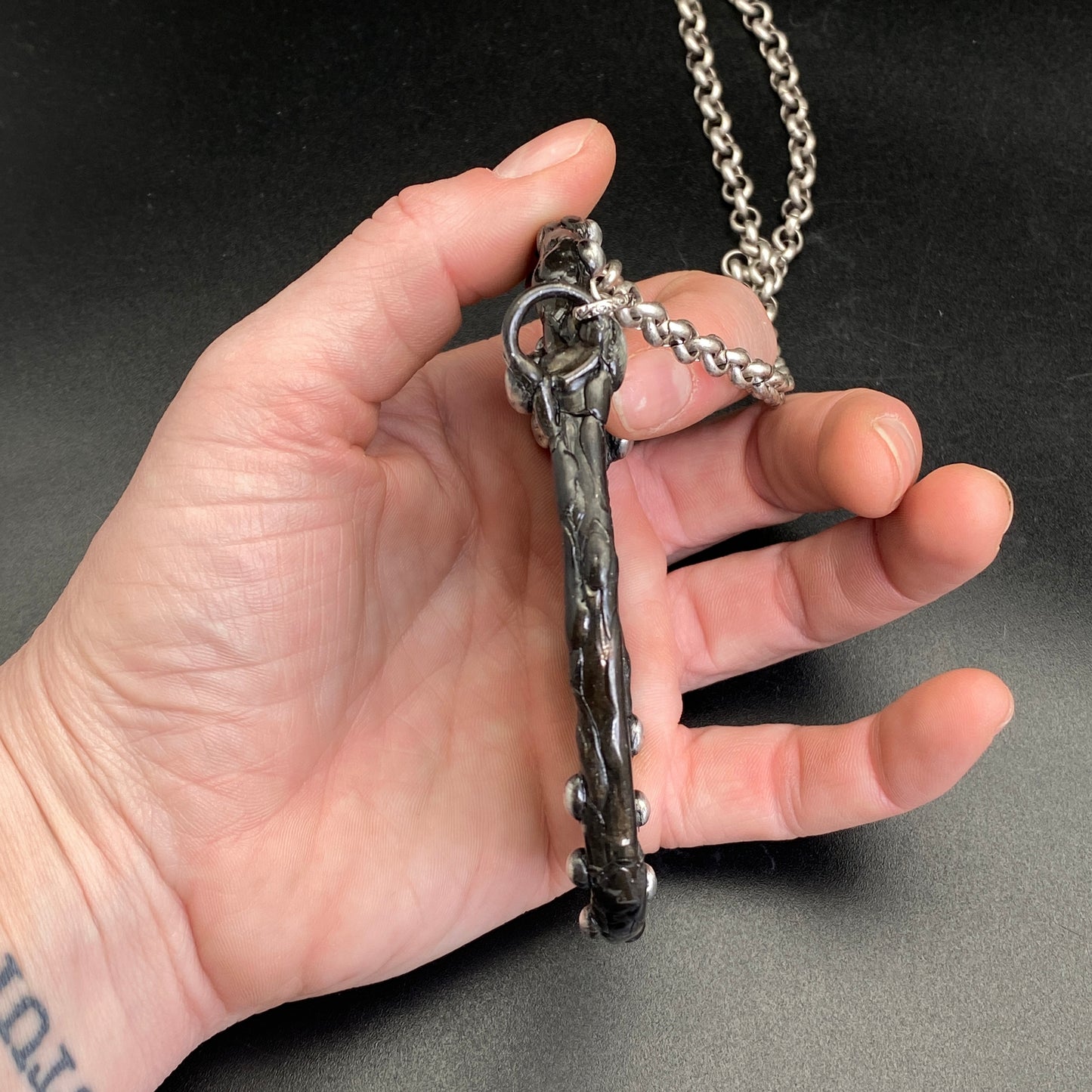 Ascension ~ Geode Slice Necklace