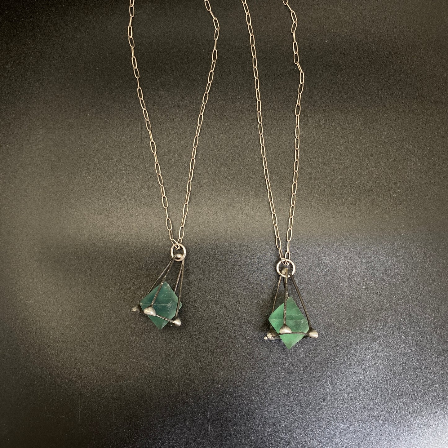 Rituals ~ Fluorite Cage Necklace