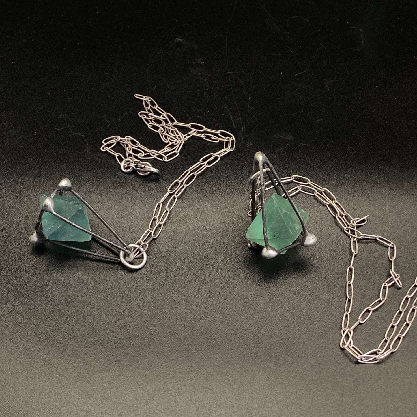 Rituals ~ Fluorite Cage Necklace
