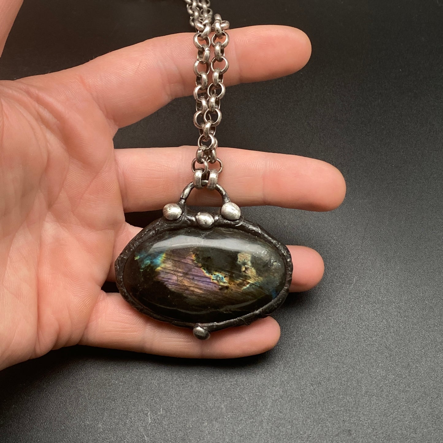 Magic ~ Labradorite ~ Spectrolite Necklace