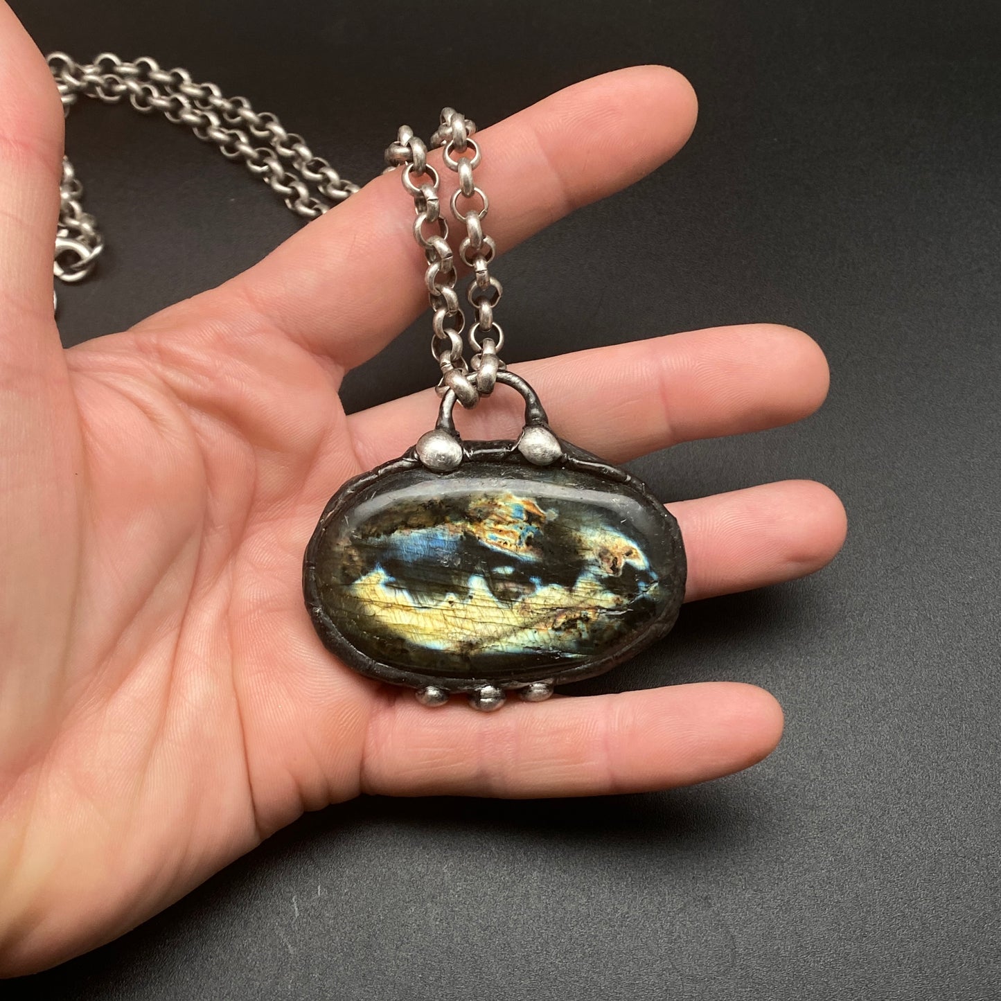 Magic ~ Labradorite ~ Spectrolite Necklace
