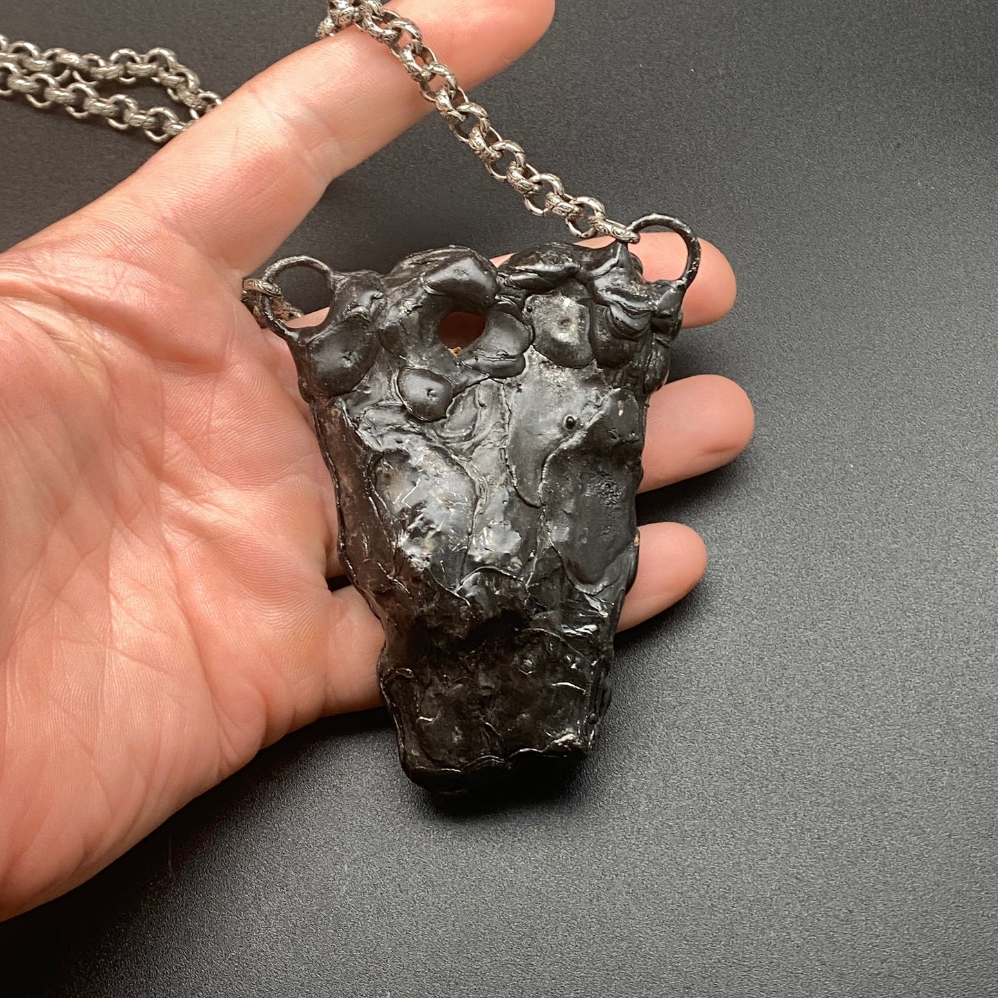 Extinction ~ Agatized Crystal Coral Necklace ~ Florida
