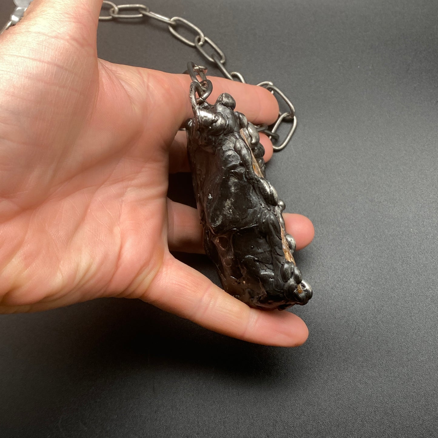Extinction ~ Agatized Coral Matrix Necklace ~ Florida