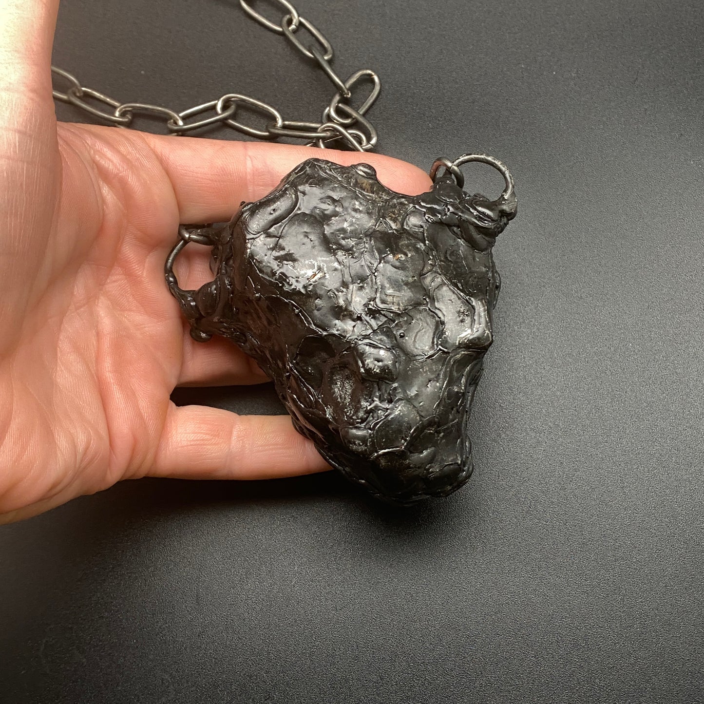 Extinction ~ Agatized Coral Matrix Necklace ~ Florida