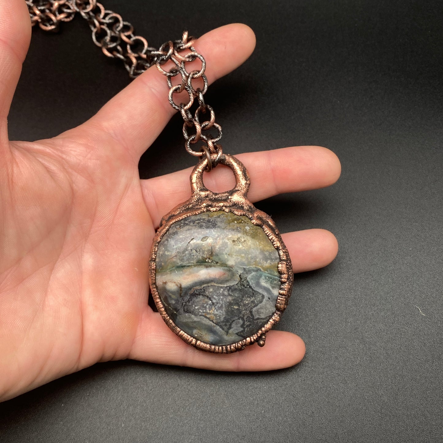 Lost River ~ Galaxy Jasper Talisman