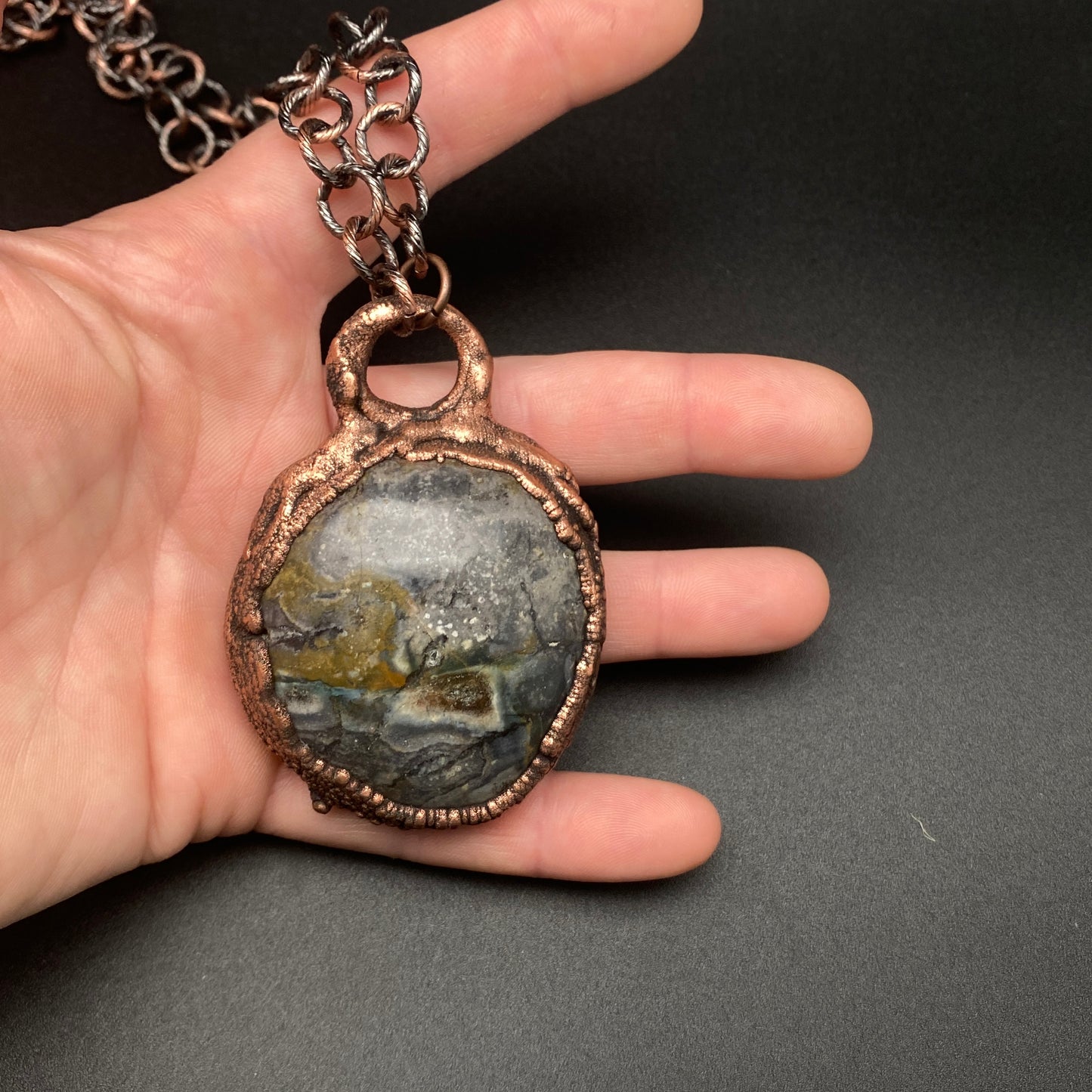 Lost River ~ Galaxy Jasper Talisman