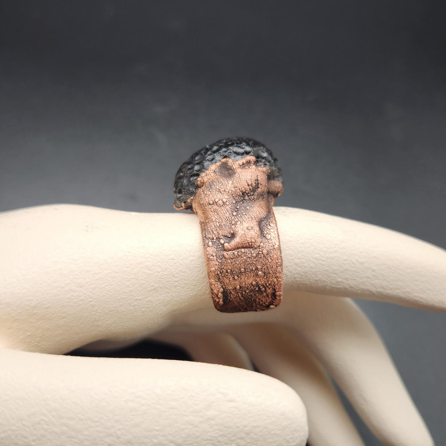 Starstuff ~ Colombianite Statement Ring