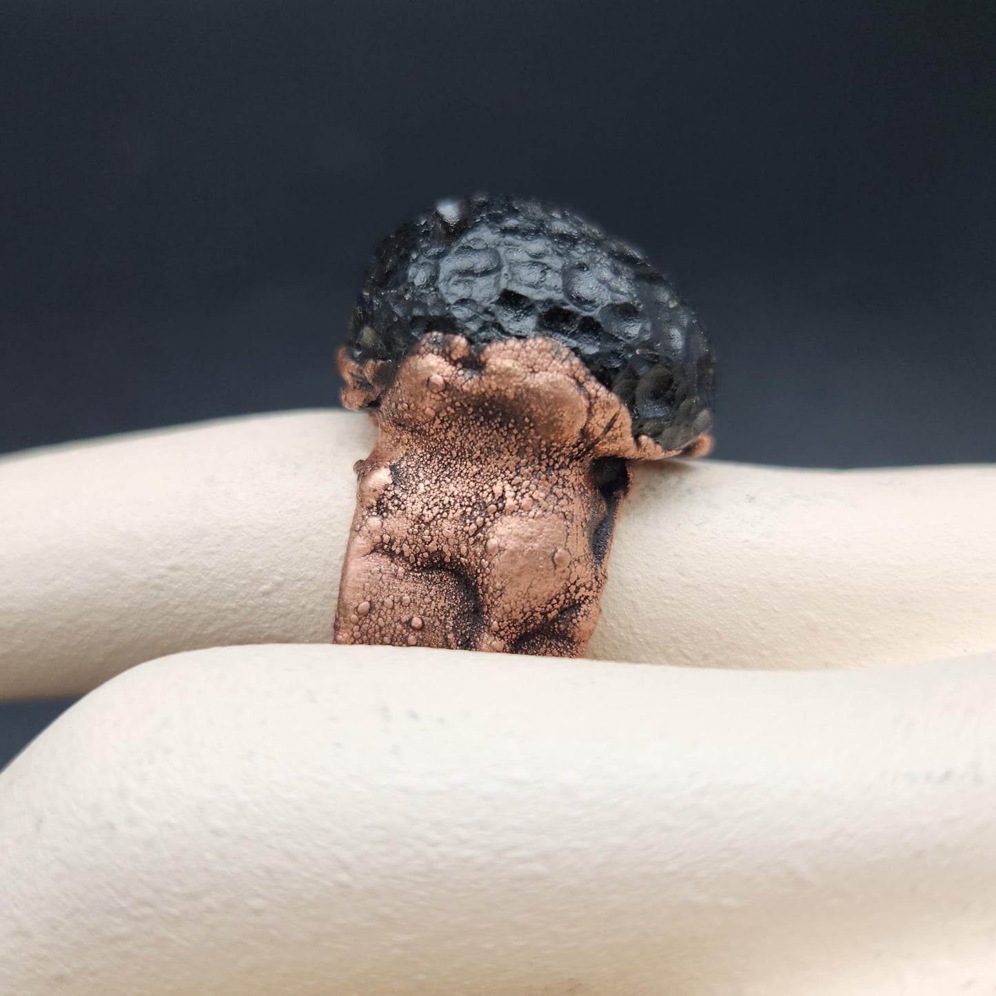 Starstuff ~ Colombianite Statement Ring