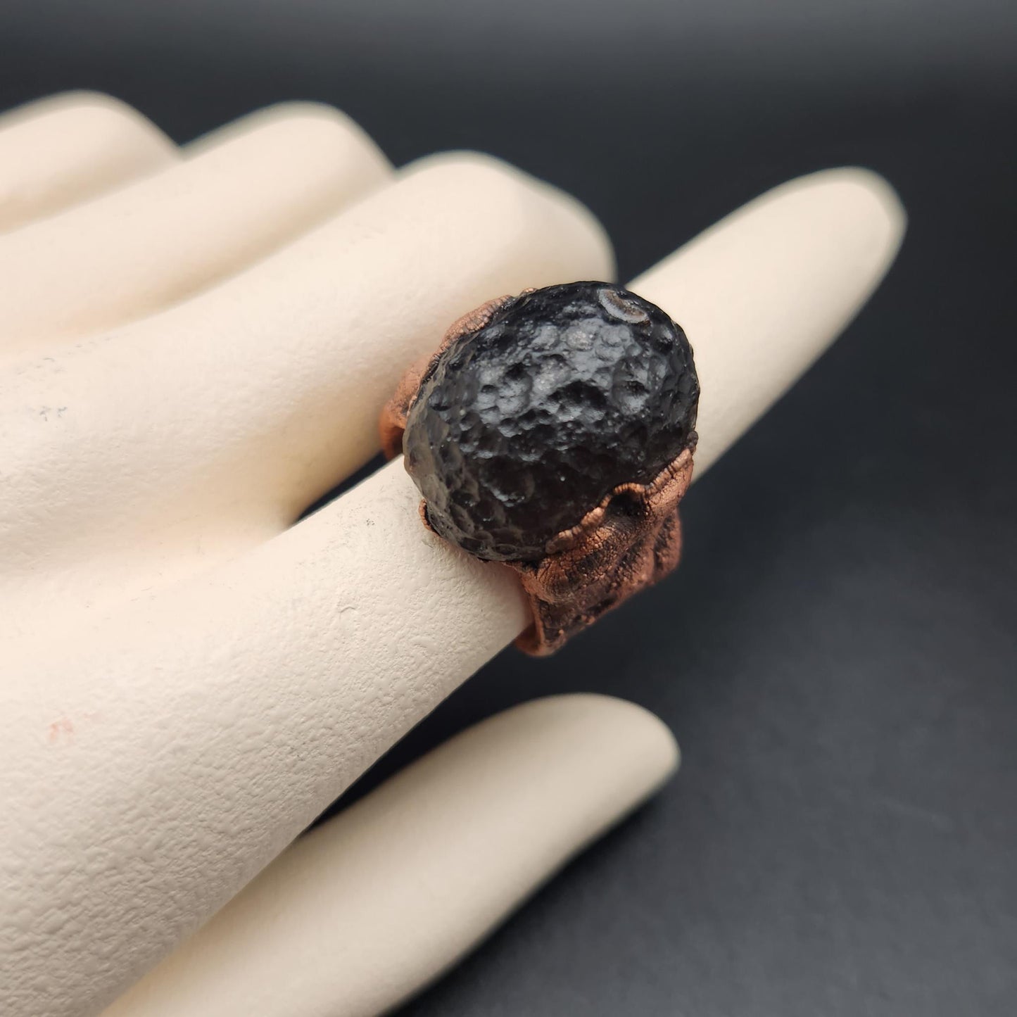 Starstuff ~ Colombianite Statement Ring