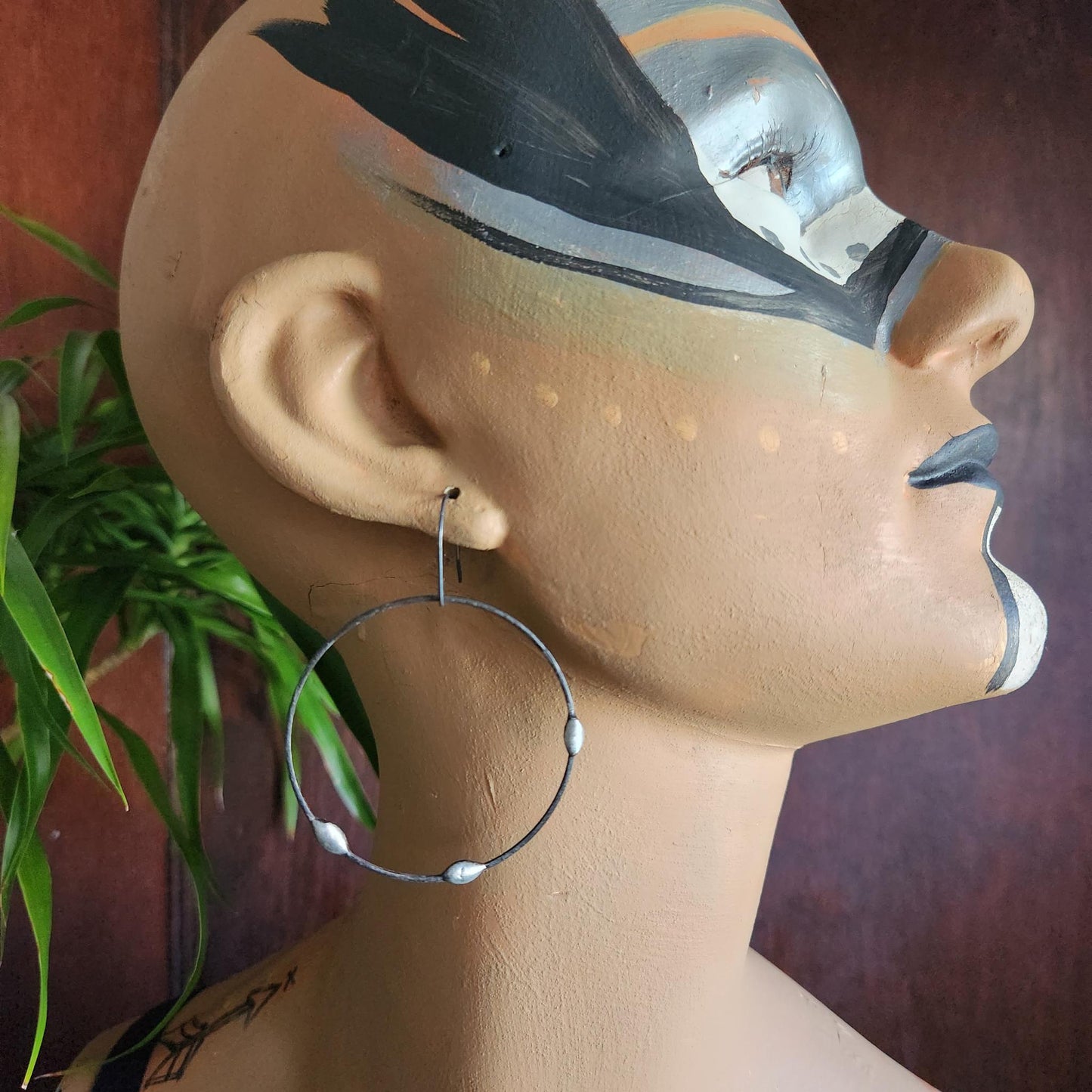 Orbits ~ Hoop Earrings Large