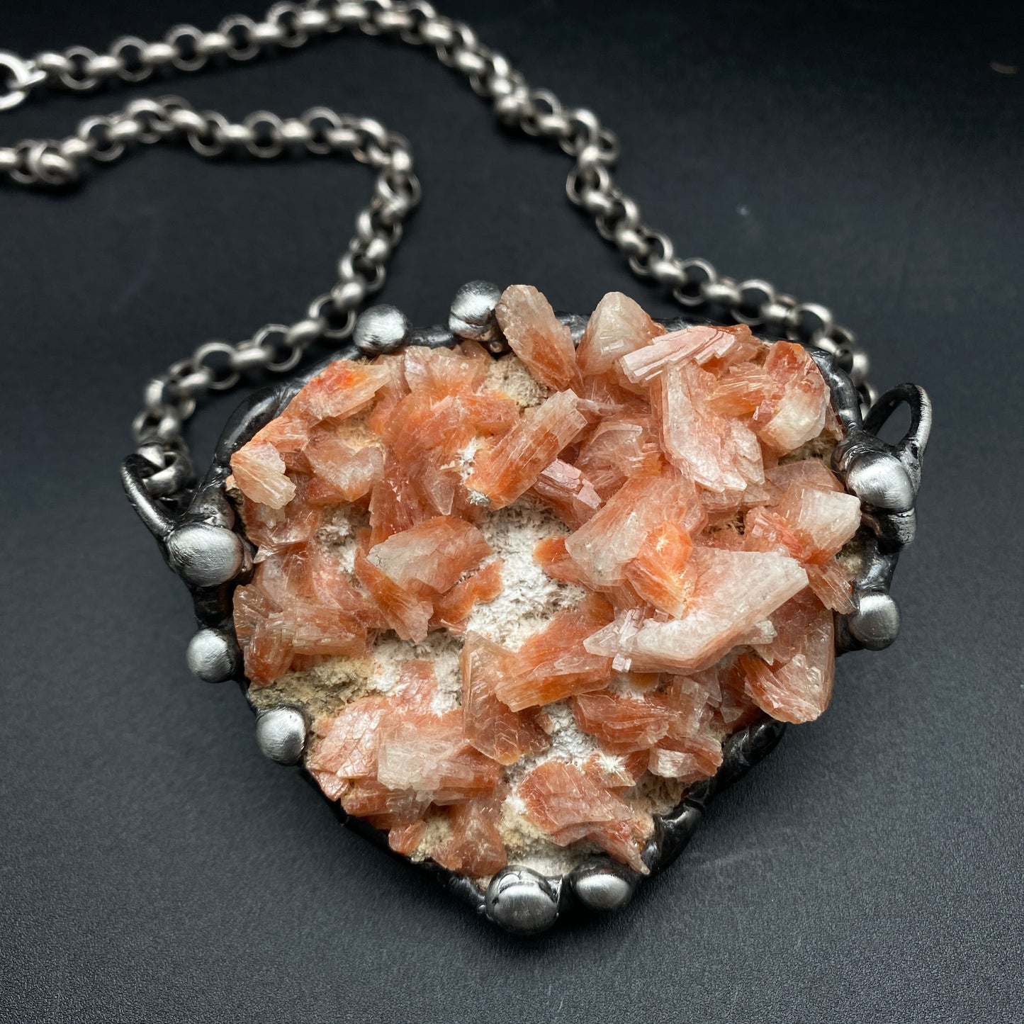 Priscilla ~ Orange Apophylite