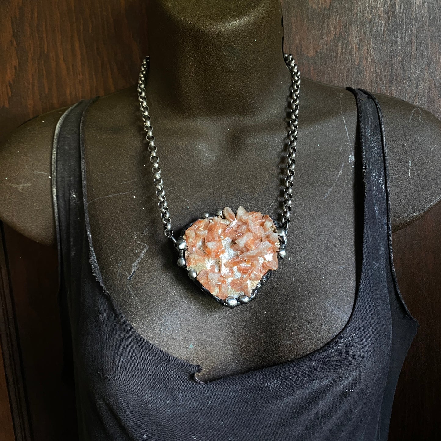 Priscilla ~ Orange Apophylite