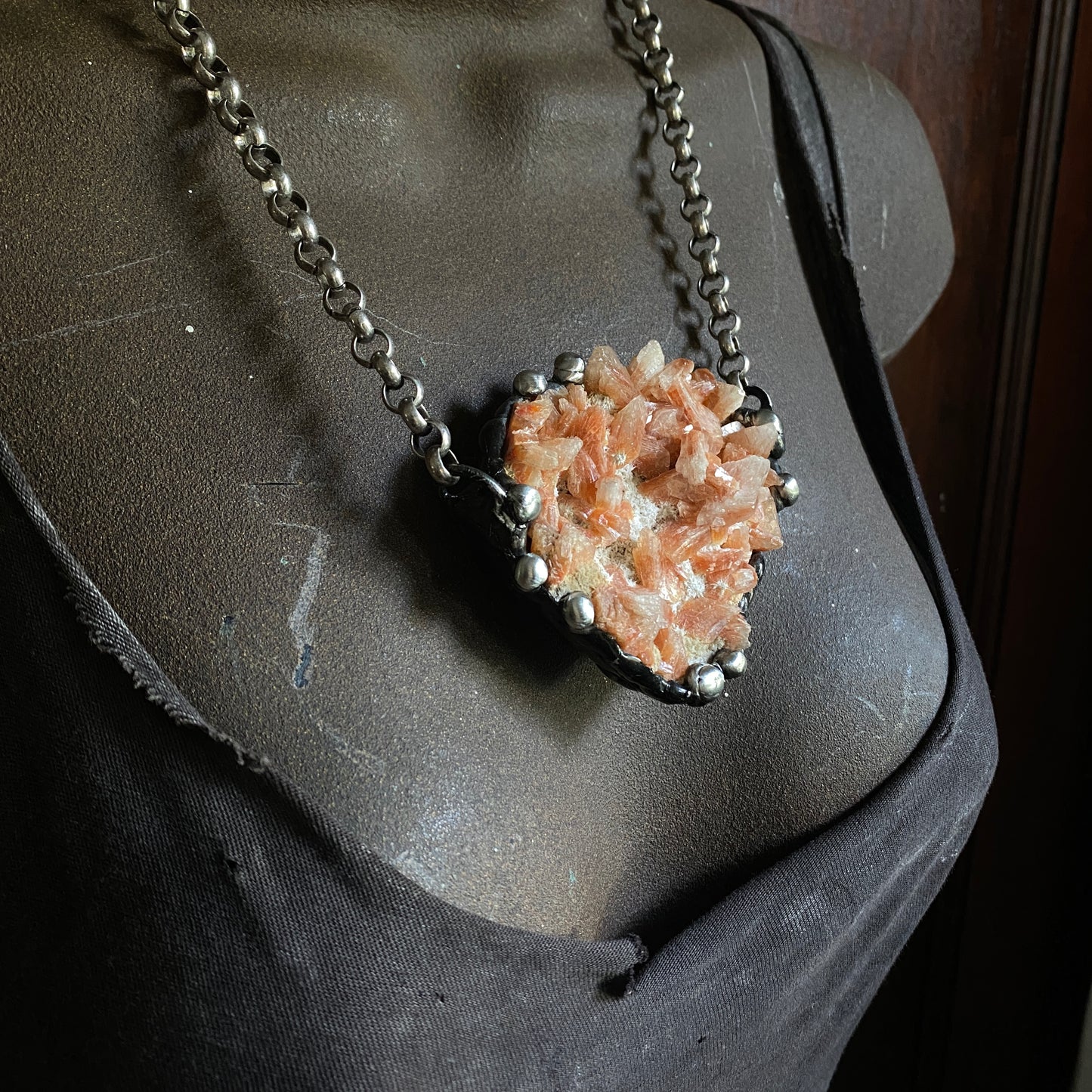 Priscilla ~ Orange Apophylite