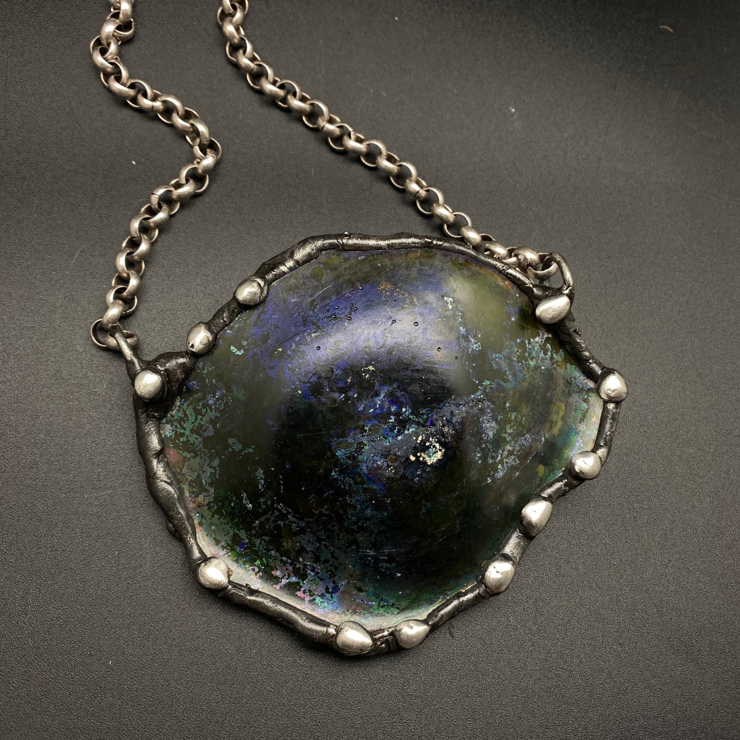 Eye of The Storm ~ 2000 Year Old Roman Glass Necklace