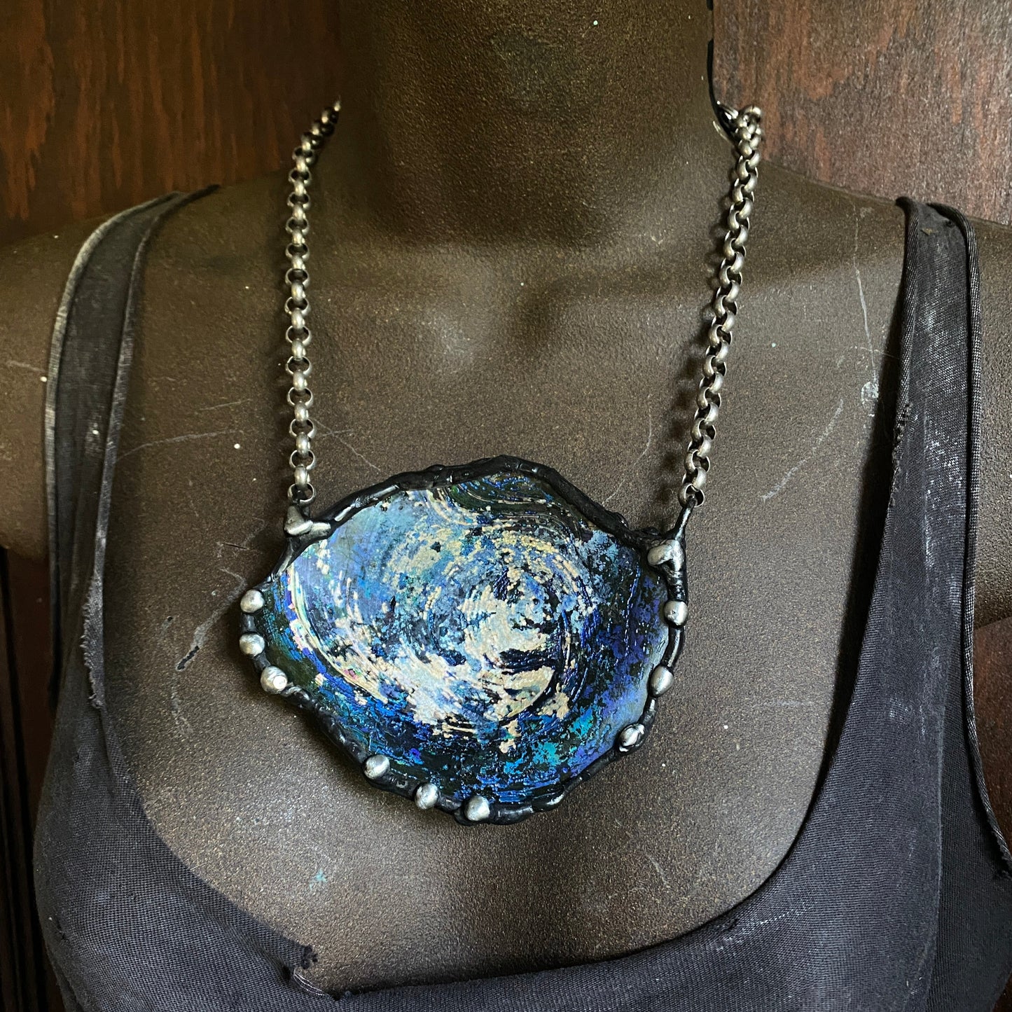 Eye of The Storm ~ 2000 Year Old Roman Glass Necklace