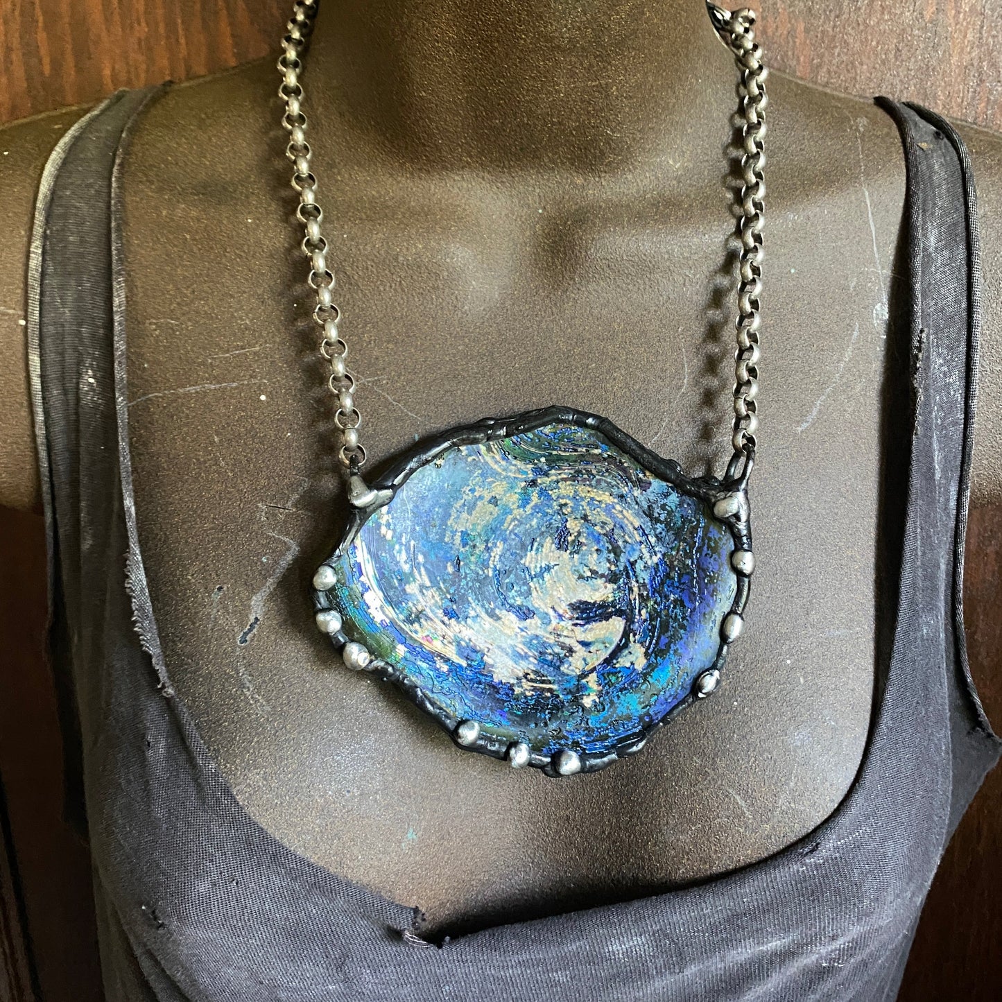 Eye of The Storm ~ 2000 Year Old Roman Glass Necklace
