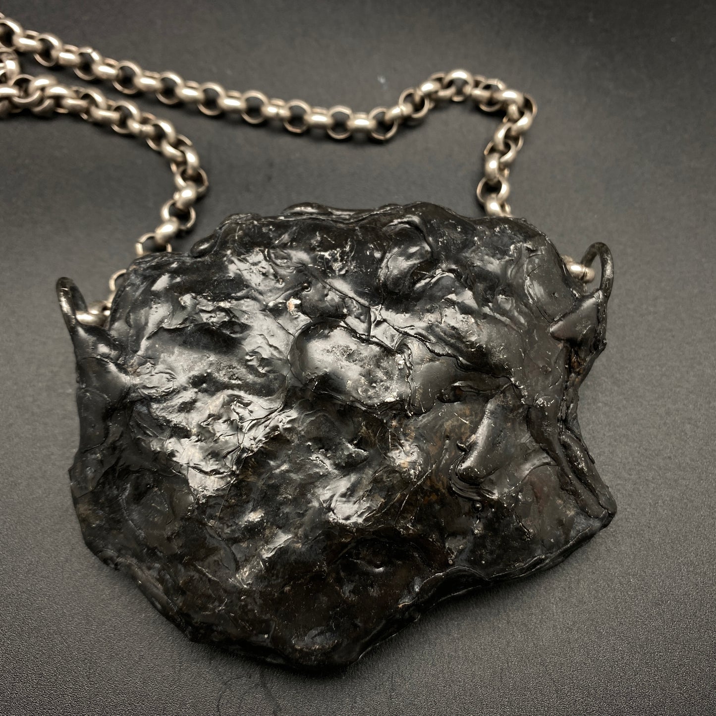 Ritual ~ Pink Amethyst Druzy Crystal Geode Necklace
