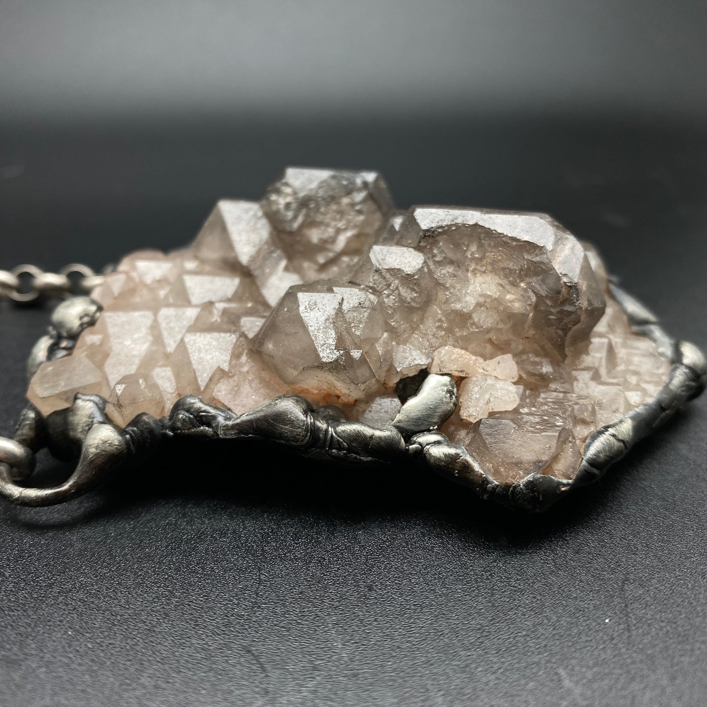 The Last Unicorn ~ Elestial Smoky Quartz Necklace