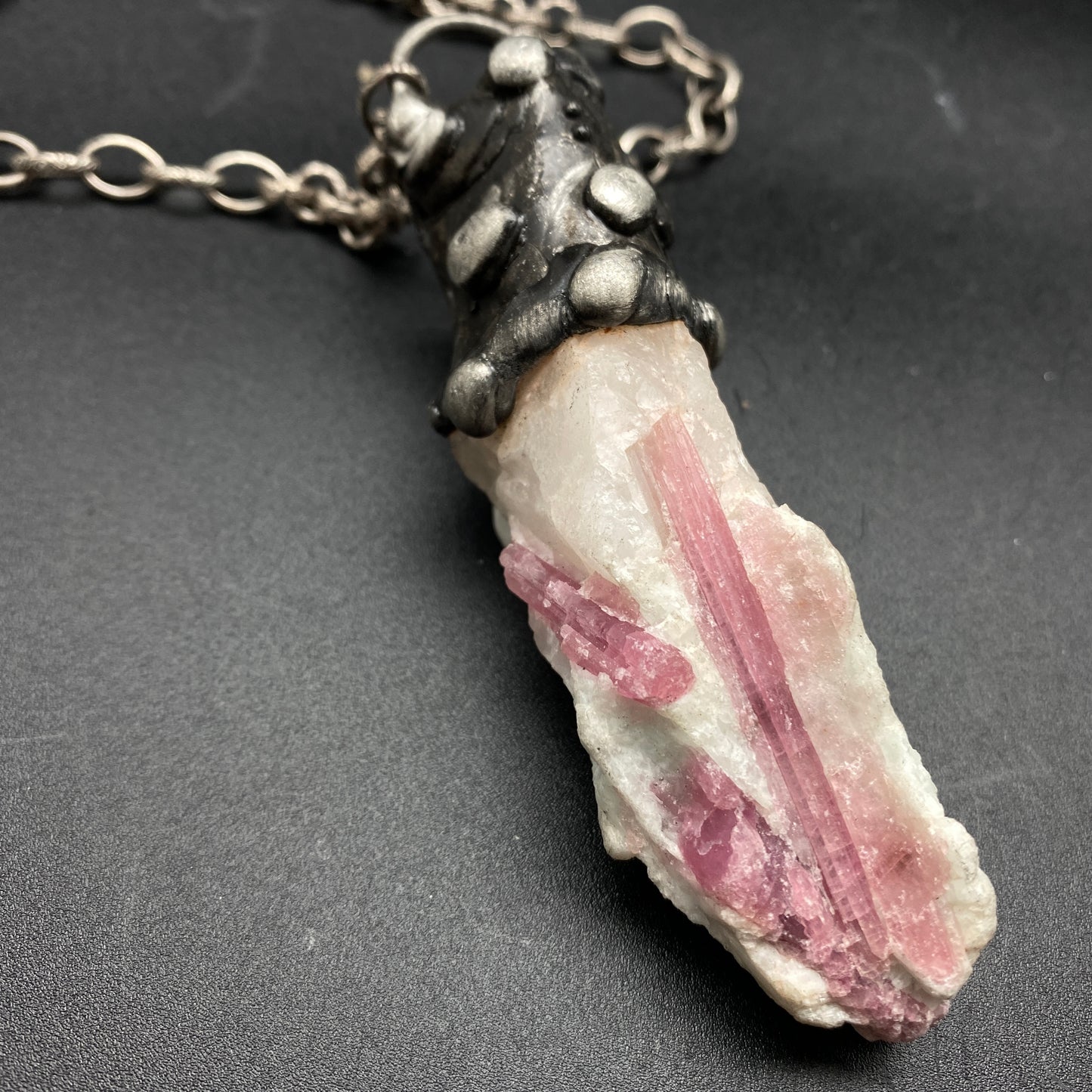 Acadia ~ Pink Tourmaline In Matrix