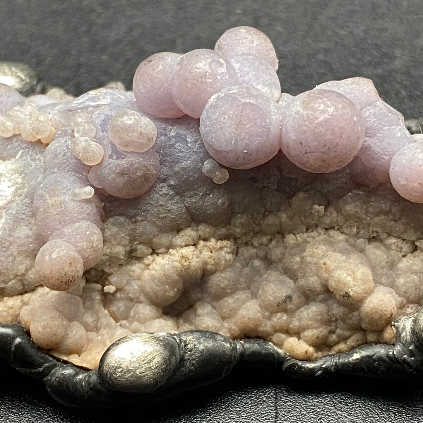 Juice ~ Purple Grape Agate Cluster Necklace