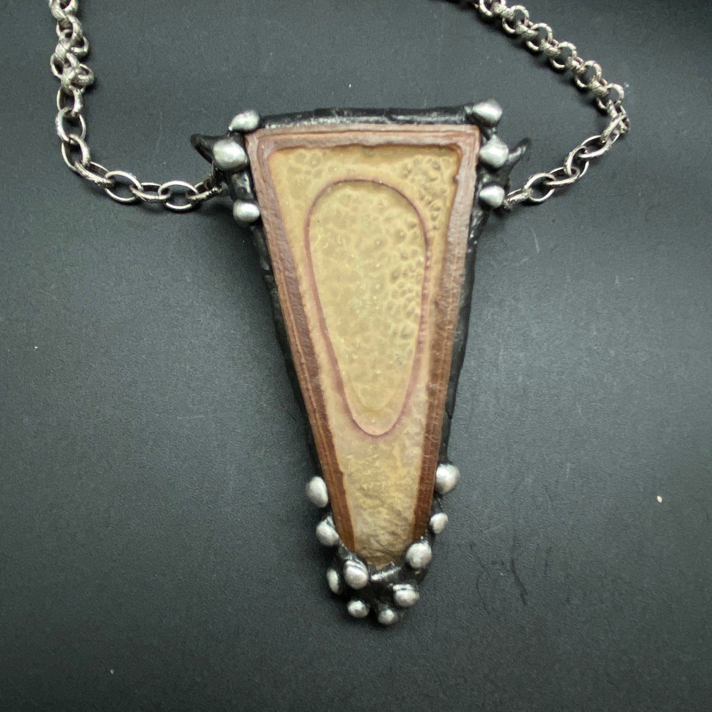 Roots ~ Fossil Stromatolite Necklace